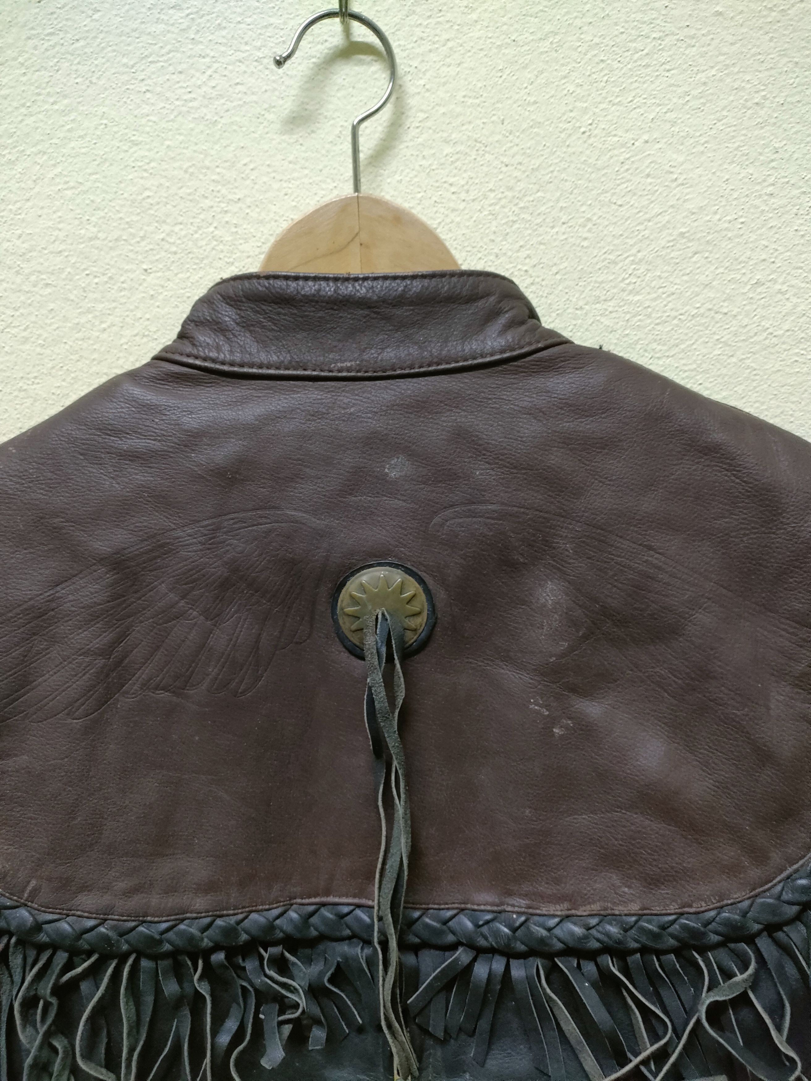 Harley Davidson × Vintage × Willis & Geiger Vintage Harley Davidson Willie G Leather Jacket Size US M / EU 48-50 / 2 - 16 Thumbnail