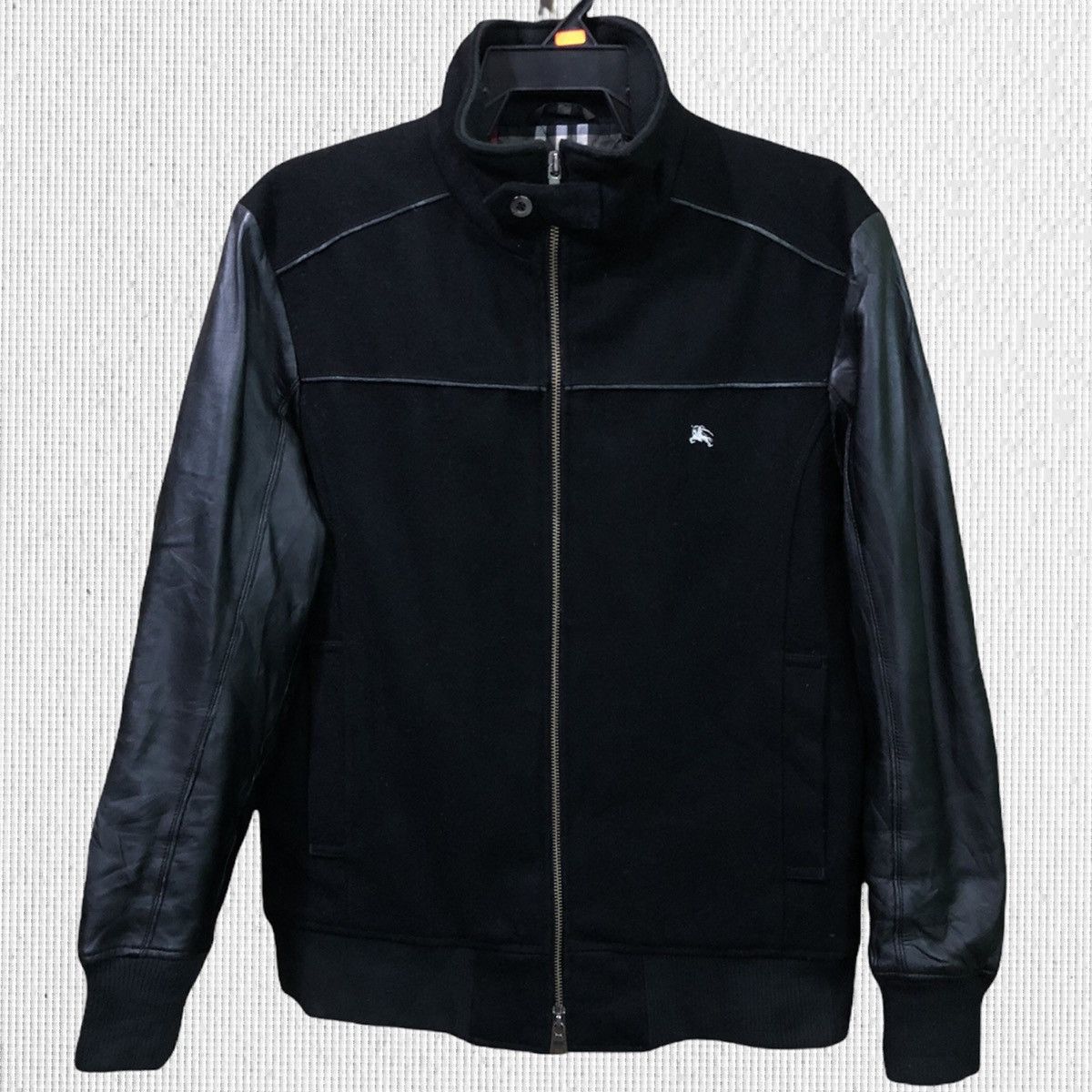 Black Label Burberry Black Label Leather Jacket Size US L / EU 52-54 / 3 - 1 Thumbnail