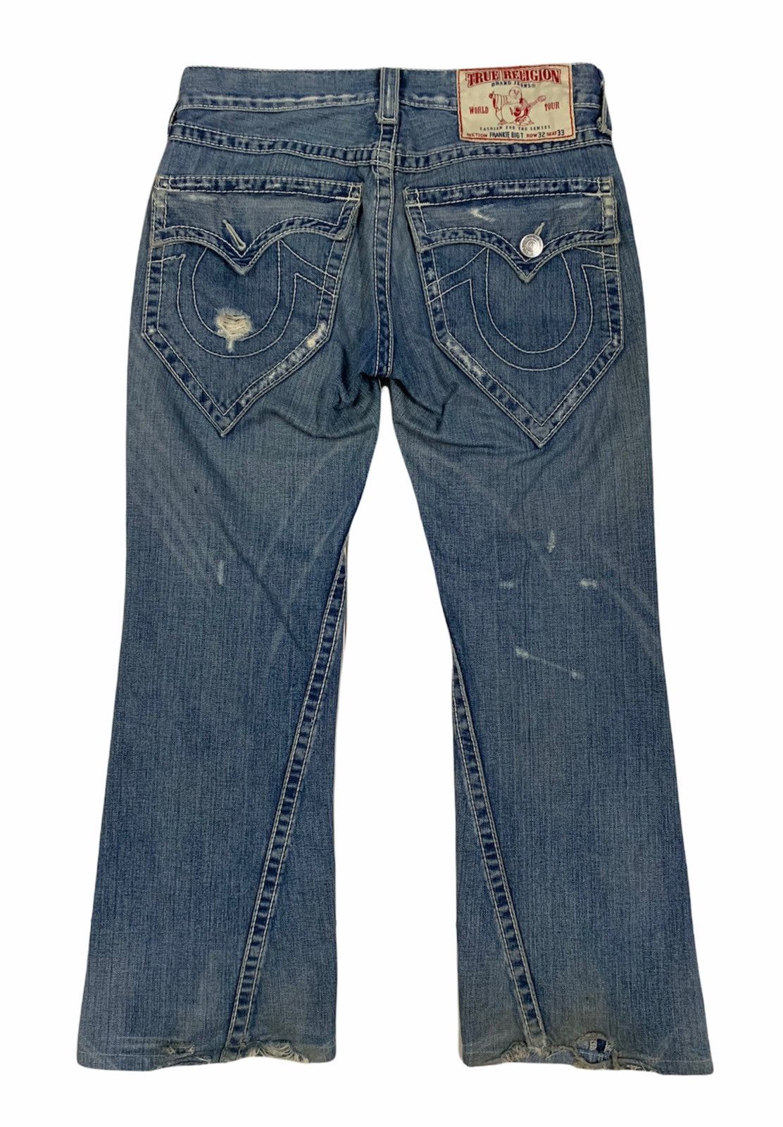 🔥 TRUE RELIGION Super Flared Lowrise Jeans