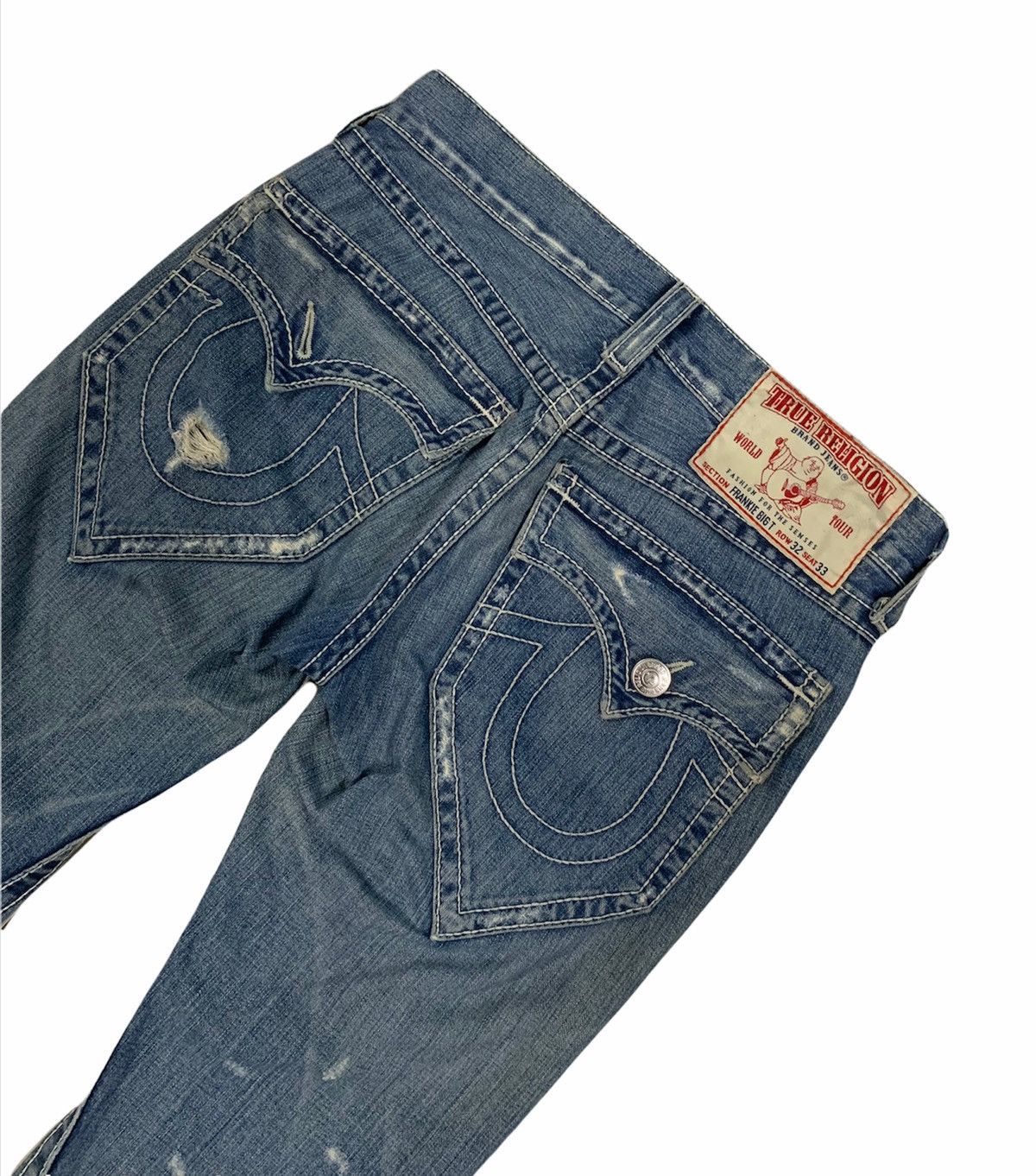 True Religion 🔥 TRUE RELIGION Super Flared Lowrise Jeans Size US 34 / EU 50 - 2 Thumbnail