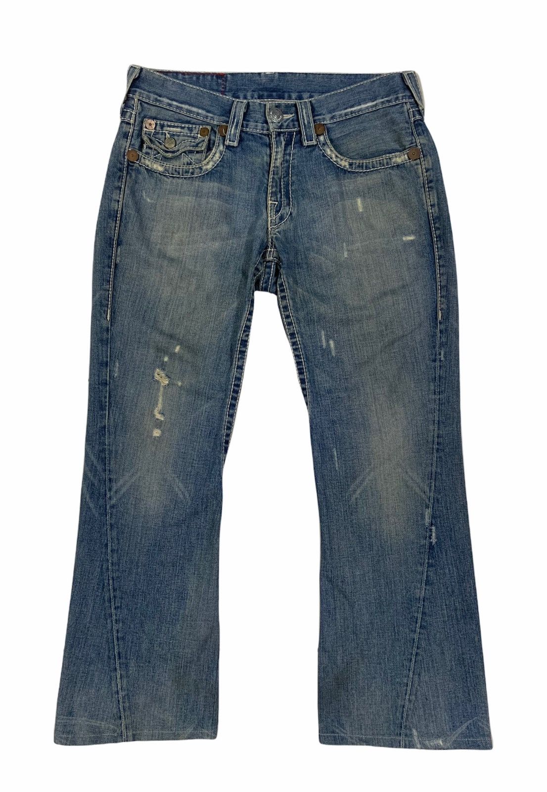 True Religion 🔥 TRUE RELIGION Super Flared Lowrise Jeans Size US 34 / EU 50 - 4 Thumbnail