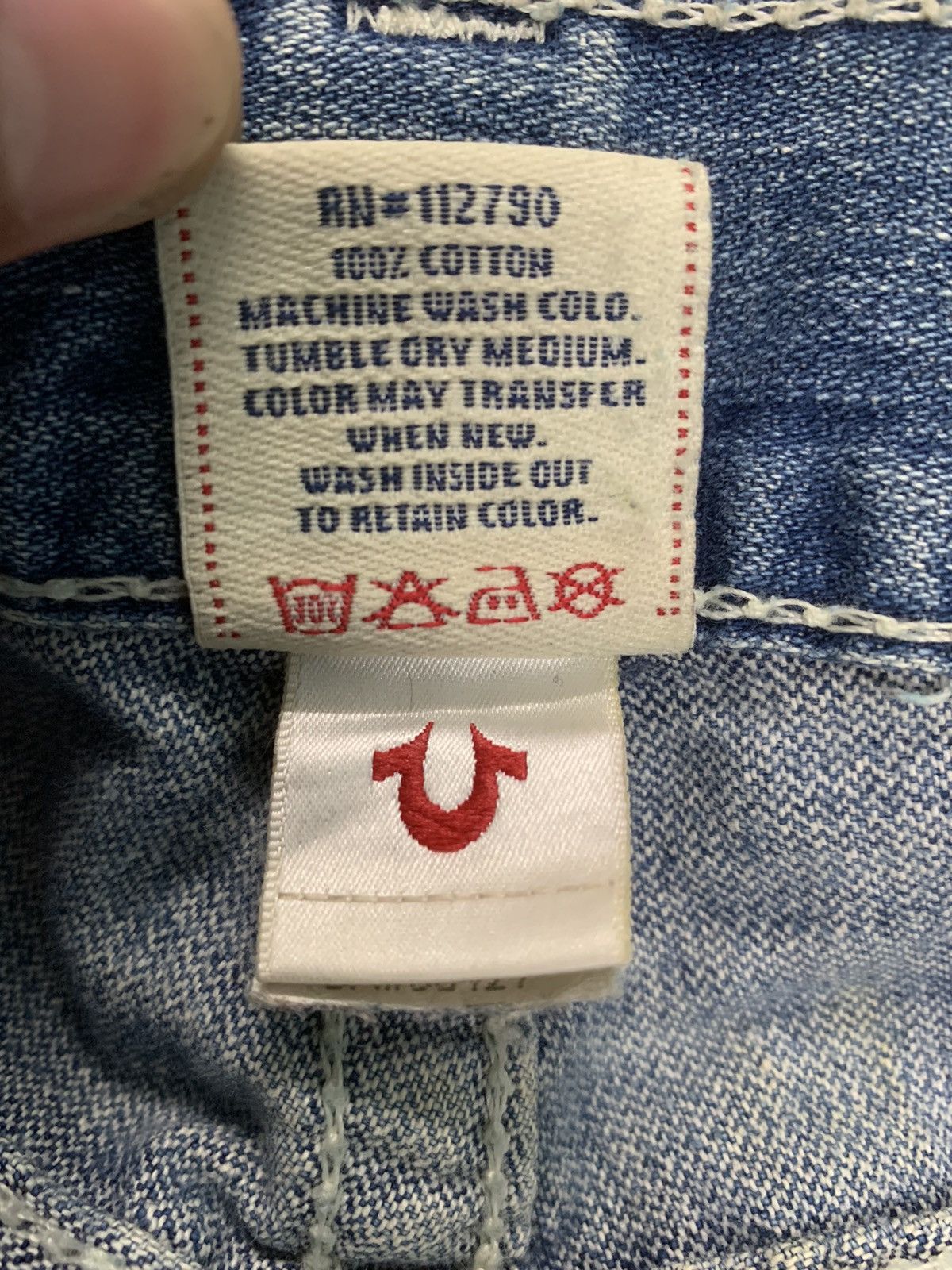 True Religion 🔥 TRUE RELIGION Super Flared Lowrise Jeans Size US 34 / EU 50 - 9 Thumbnail