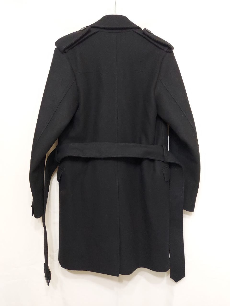 Dior × Hedi Slimane FW06 AW06 Belted Military Trench Coat Size US M / EU 48-50 / 2 - 2 Thumbnail