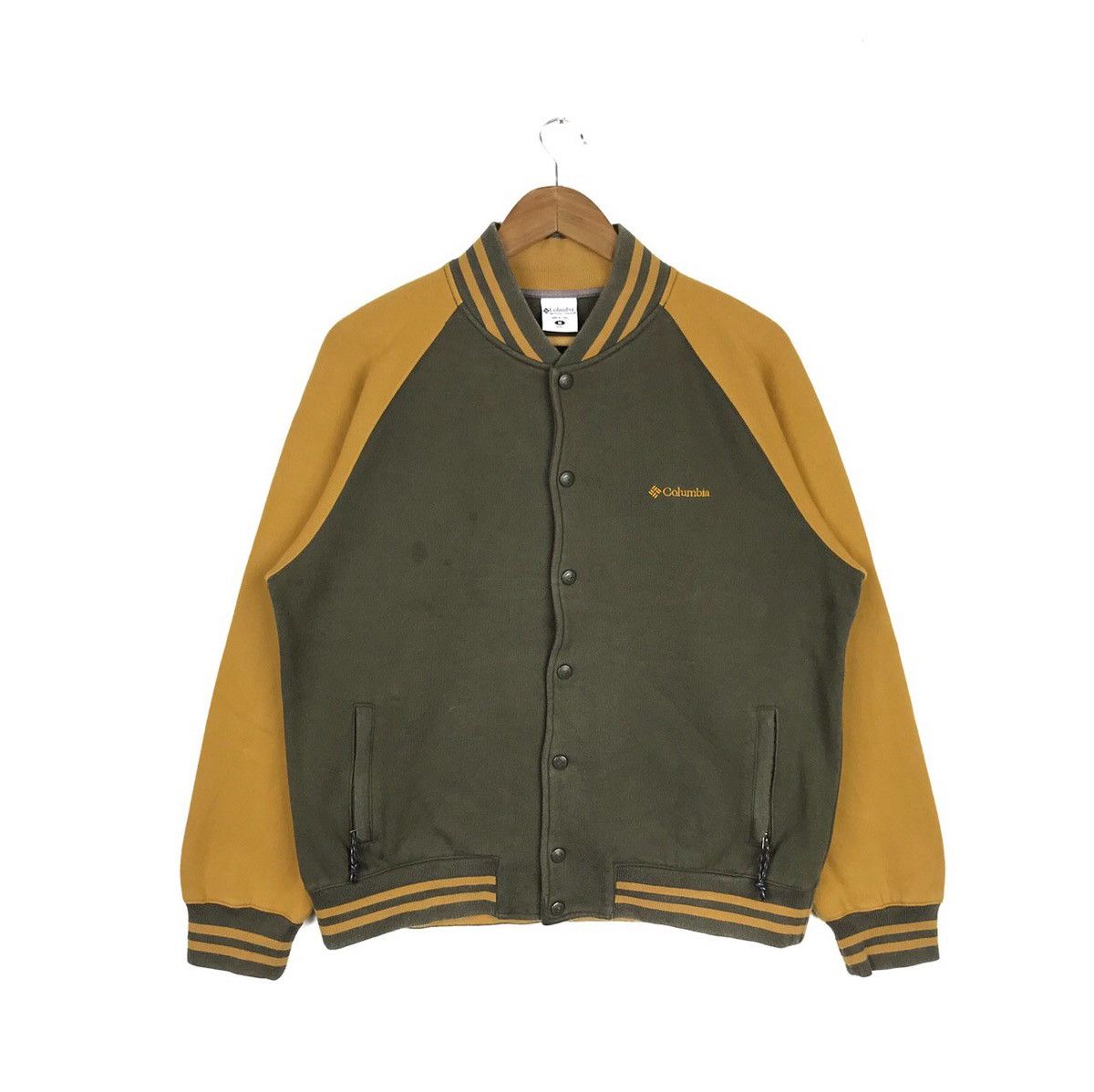 Vintage Columbia Minimalist Essentials Varsity Jacket