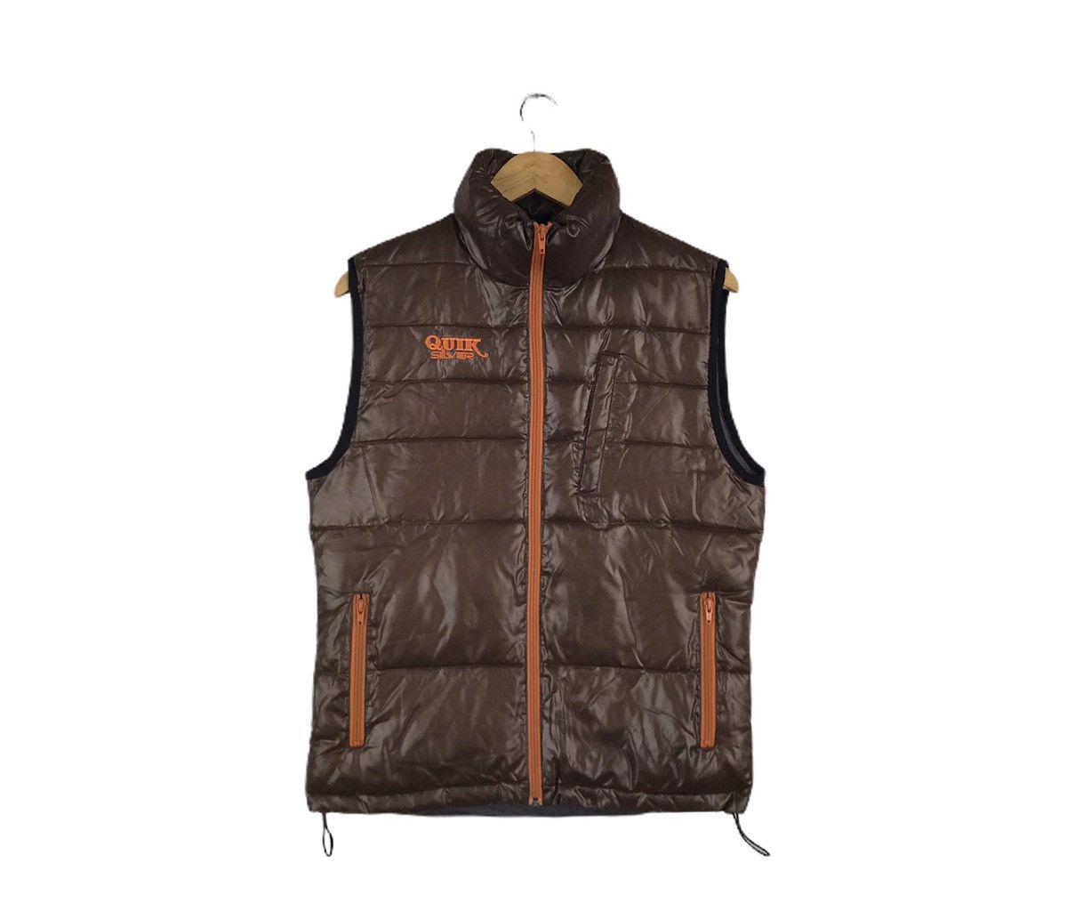 Quiksilver Quiksilver Minimalist Sleeveless Zipper Puffer Jacket Size US M / EU 48-50 / 2 - 1 Thumbnail