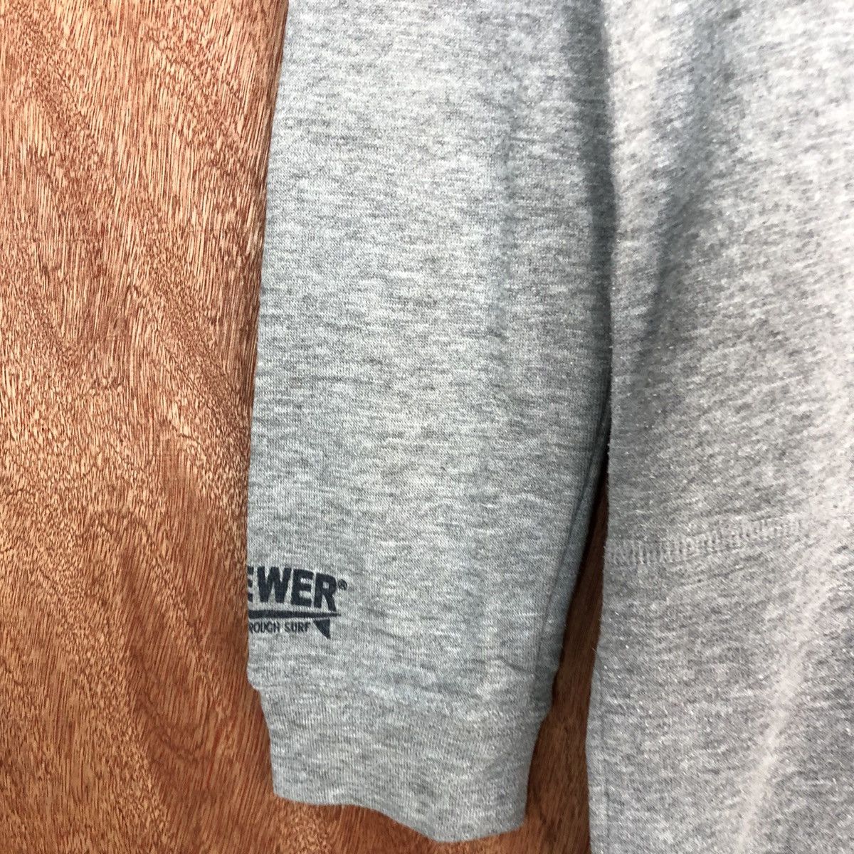Japanese Brand DL Dick Brewer Grey Hoodies long sweatshirt #2018 Size US S / EU 44-46 / 1 - 6 Thumbnail