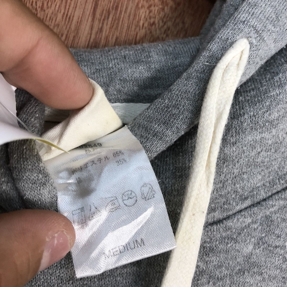 Japanese Brand DL Dick Brewer Grey Hoodies long sweatshirt #2018 Size US S / EU 44-46 / 1 - 15 Thumbnail