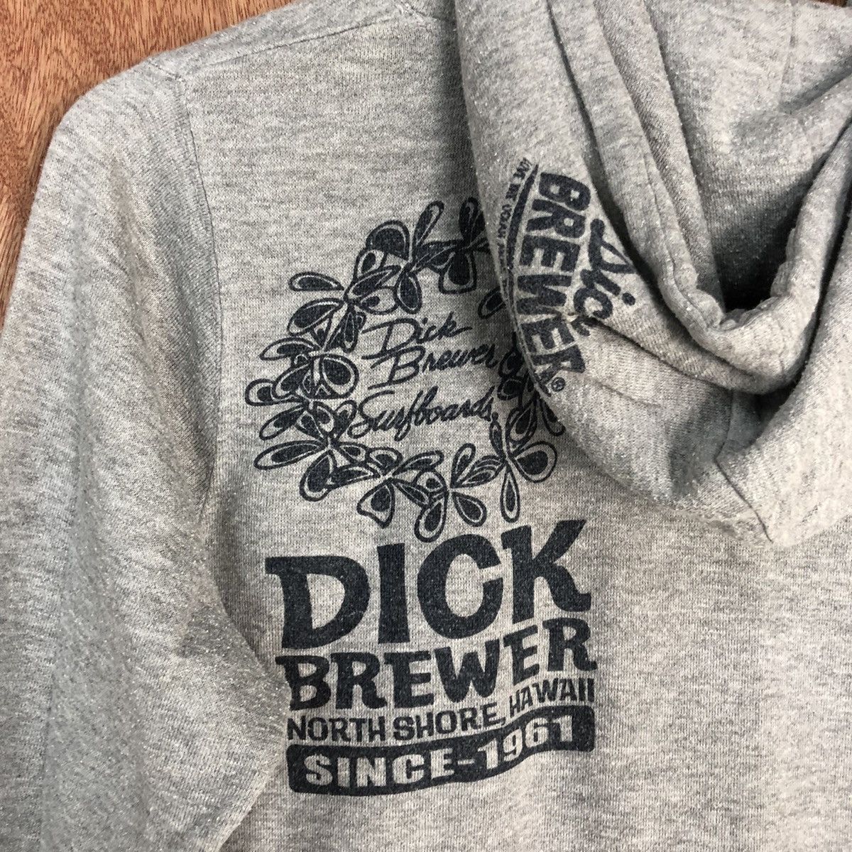 Japanese Brand DL Dick Brewer Grey Hoodies long sweatshirt #2018 Size US S / EU 44-46 / 1 - 20 Thumbnail