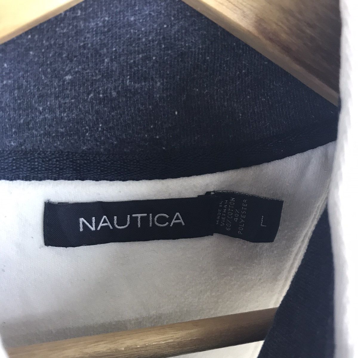 Nautica Nautica Small Logo Minimalist Half Zipper Sweatshirt Size US L / EU 52-54 / 3 - 5 Thumbnail