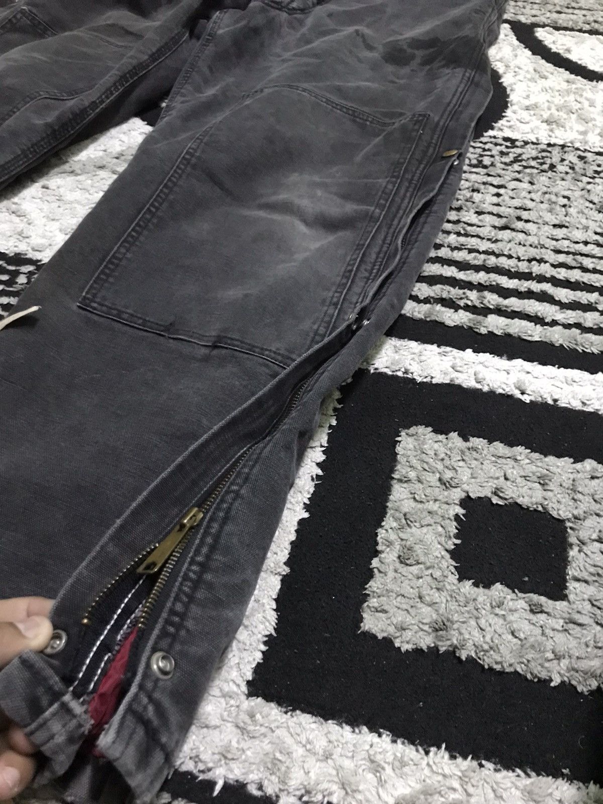 Carhartt Vintage carhartt double knee denim overall Size US 38 / EU 54 - 4 Thumbnail