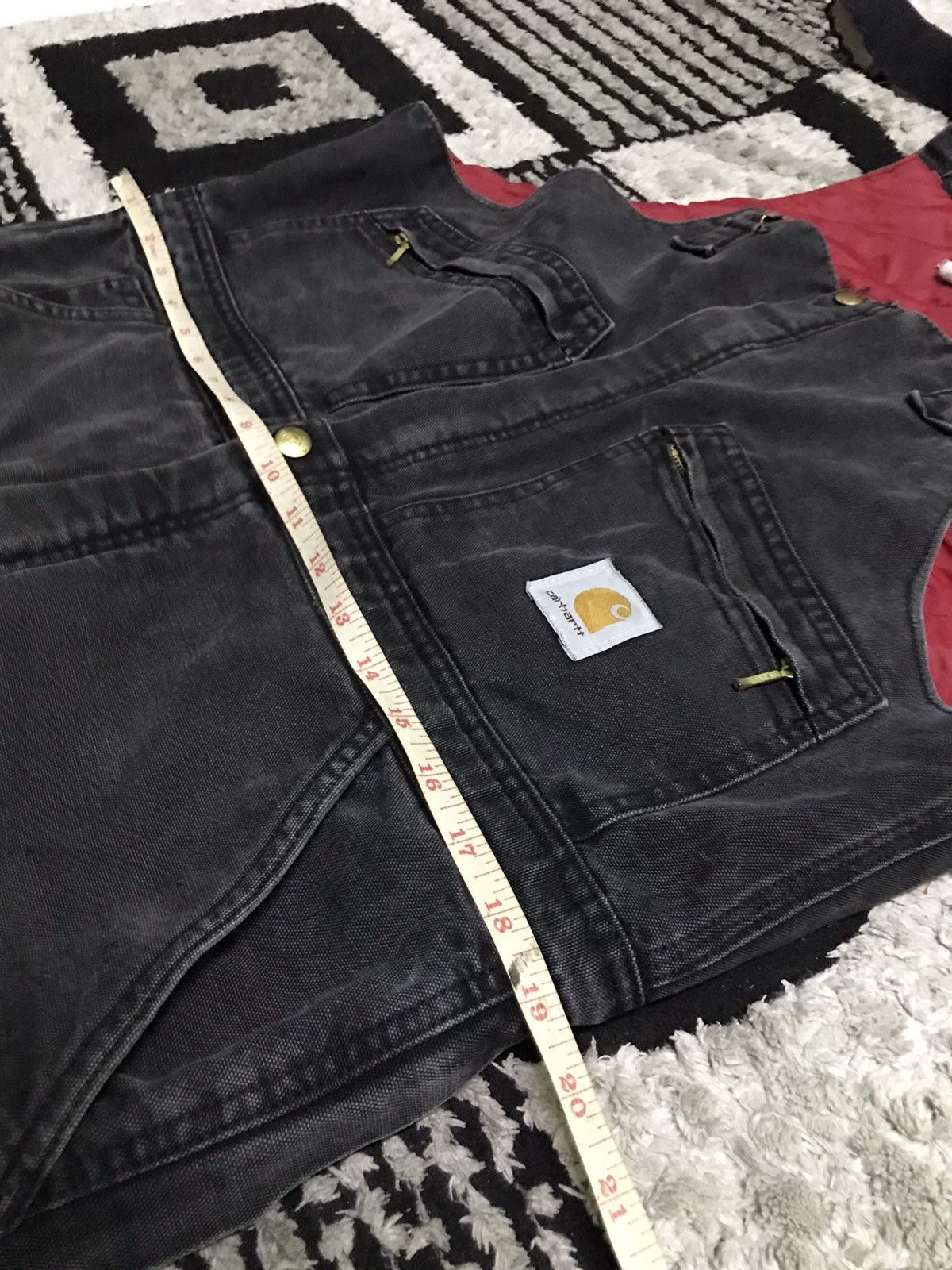 Carhartt Vintage carhartt double knee denim overall Size US 38 / EU 54 - 5 Thumbnail