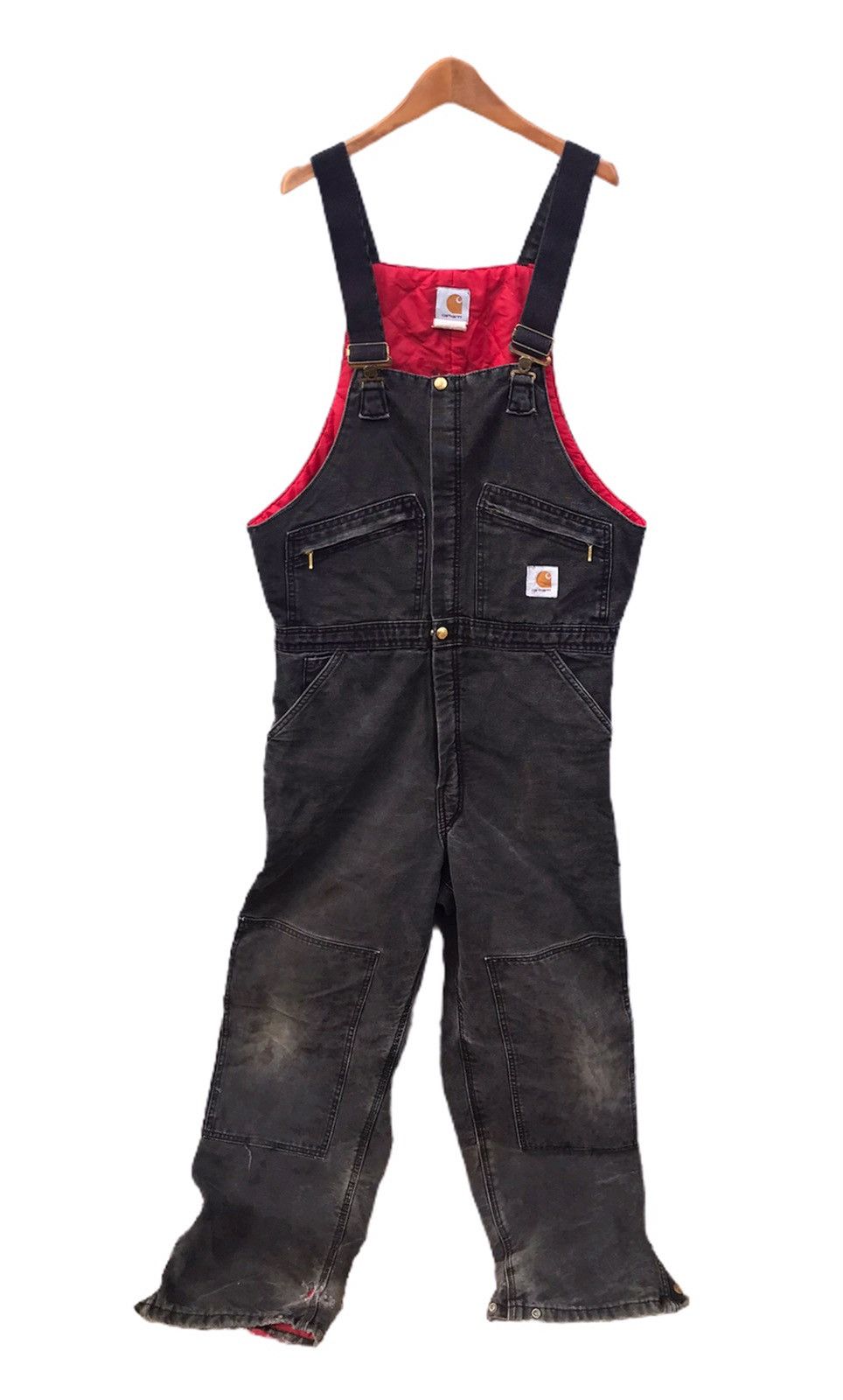 Carhartt Vintage carhartt double knee denim overall Size US 38 / EU 54 - 1 Thumbnail