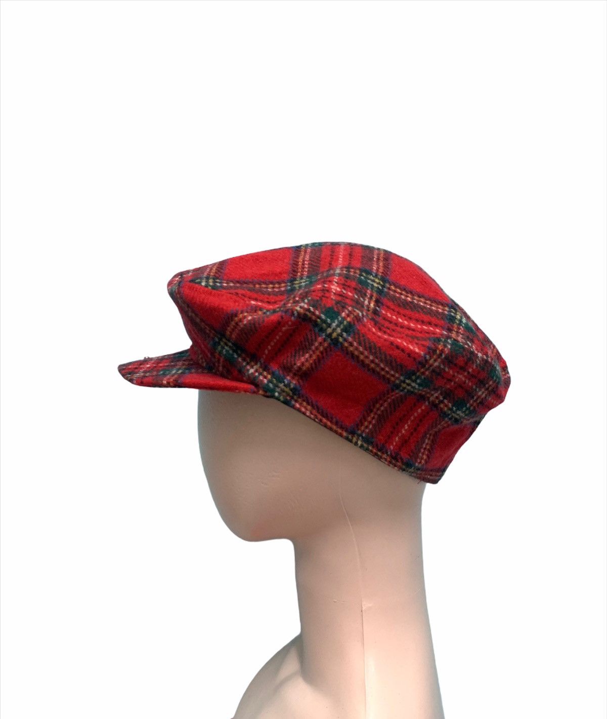 RARE ‼️Punk Rock Katharine Hamnett Red Newsboy Cap