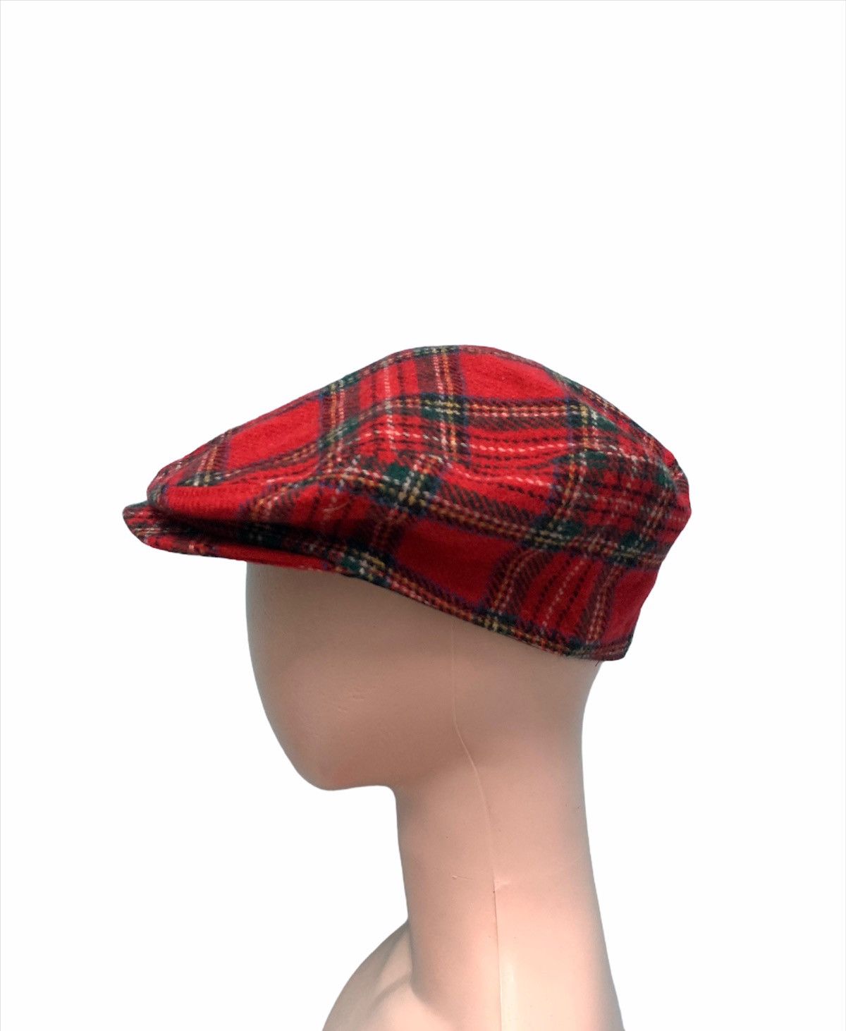 Japanese Brand × Katharine Hamnett London × Vintage RARE ‼️Punk Rock Katharine Hamnett Red Newsboy Cap Size ONE SIZE - 5 Thumbnail