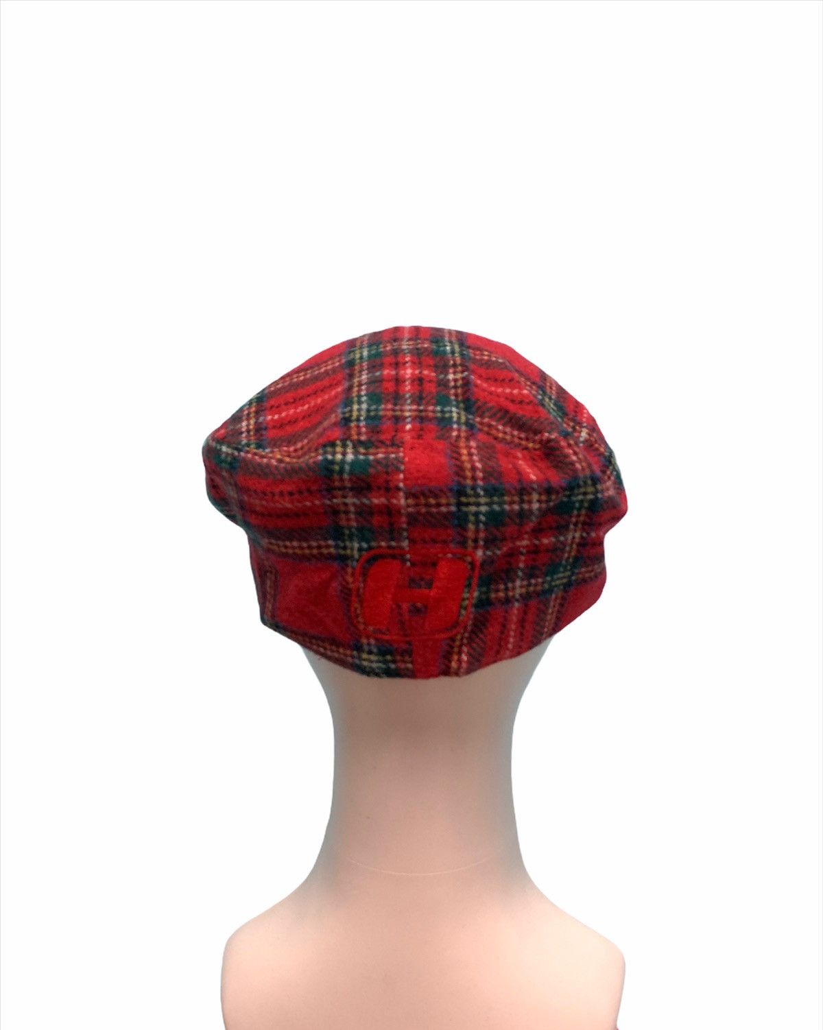 Japanese Brand × Katharine Hamnett London × Vintage RARE ‼️Punk Rock Katharine Hamnett Red Newsboy Cap Size ONE SIZE - 6 Thumbnail