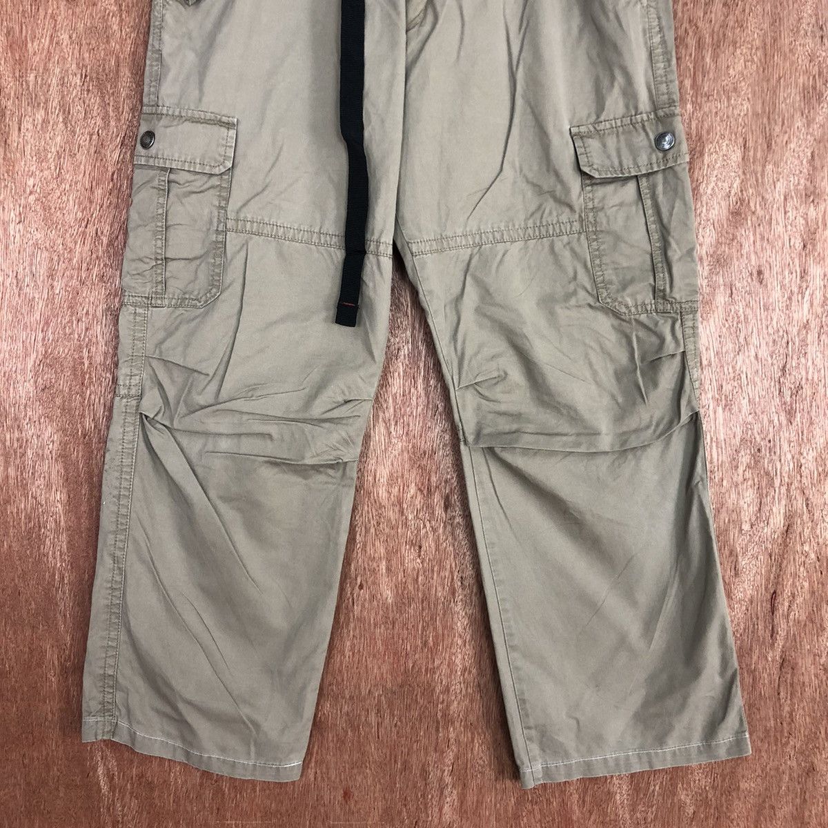 Japanese Brand Japan Grey Multipocket Cargo Pants #2671 Size US 30 / EU 46 - 3 Thumbnail
