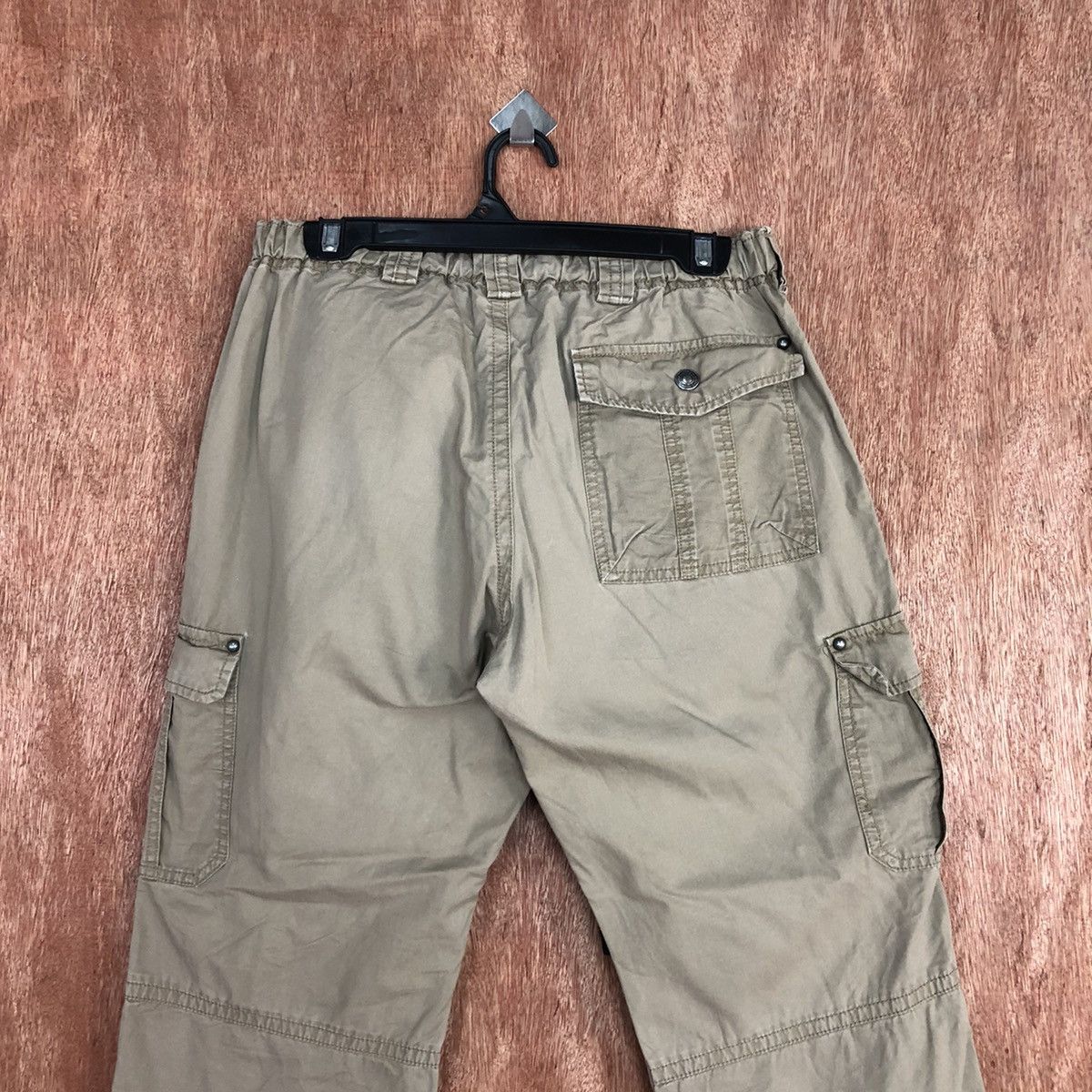 Japanese Brand Japan Grey Multipocket Cargo Pants #2671 Size US 30 / EU 46 - 10 Thumbnail