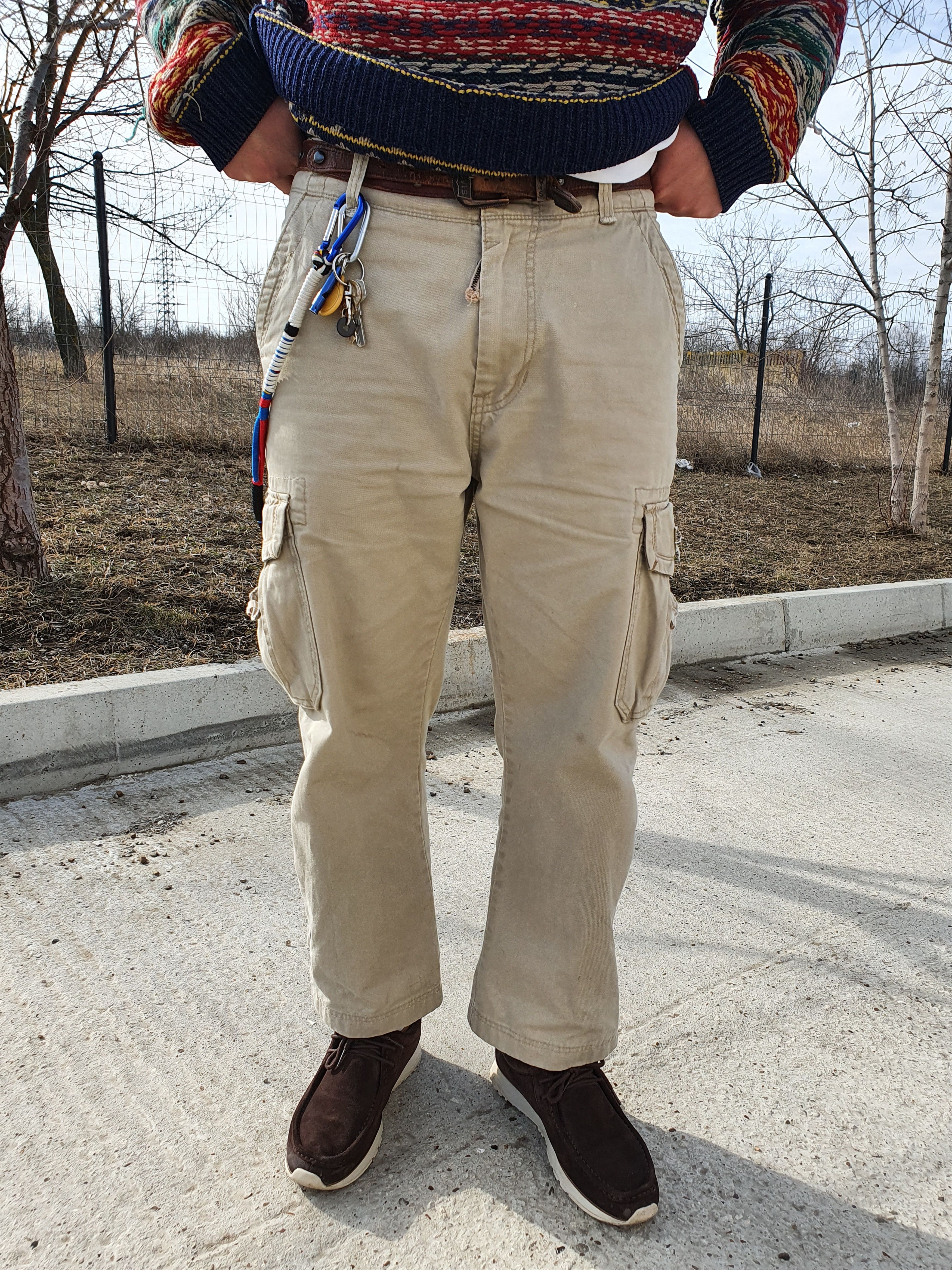 Japanese Brand 90s Vintage Awesome Cargo pants by Union Bay Size US 33 - 5 Thumbnail