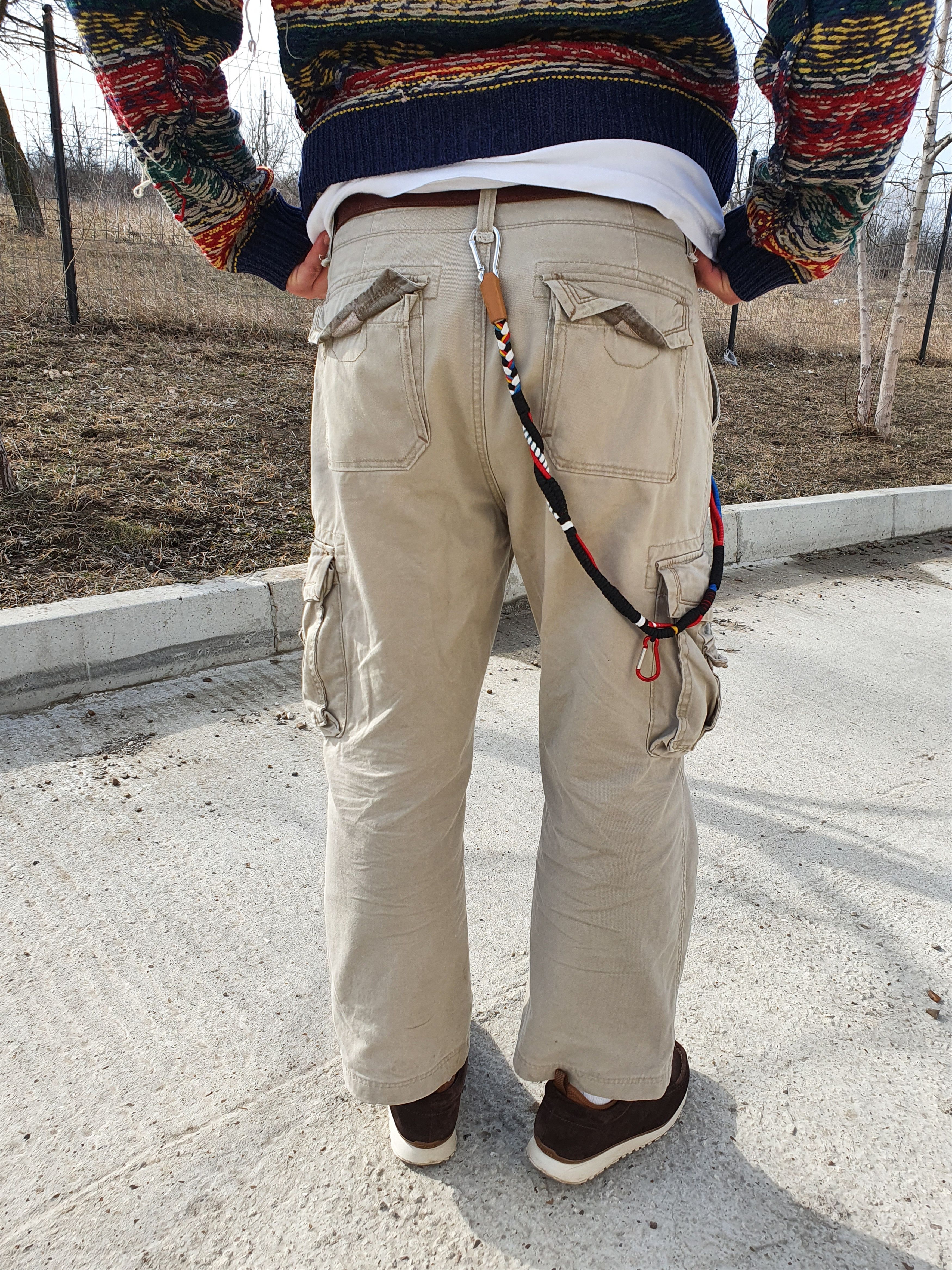 Japanese Brand 90s Vintage Awesome Cargo pants by Union Bay Size US 33 - 3 Thumbnail