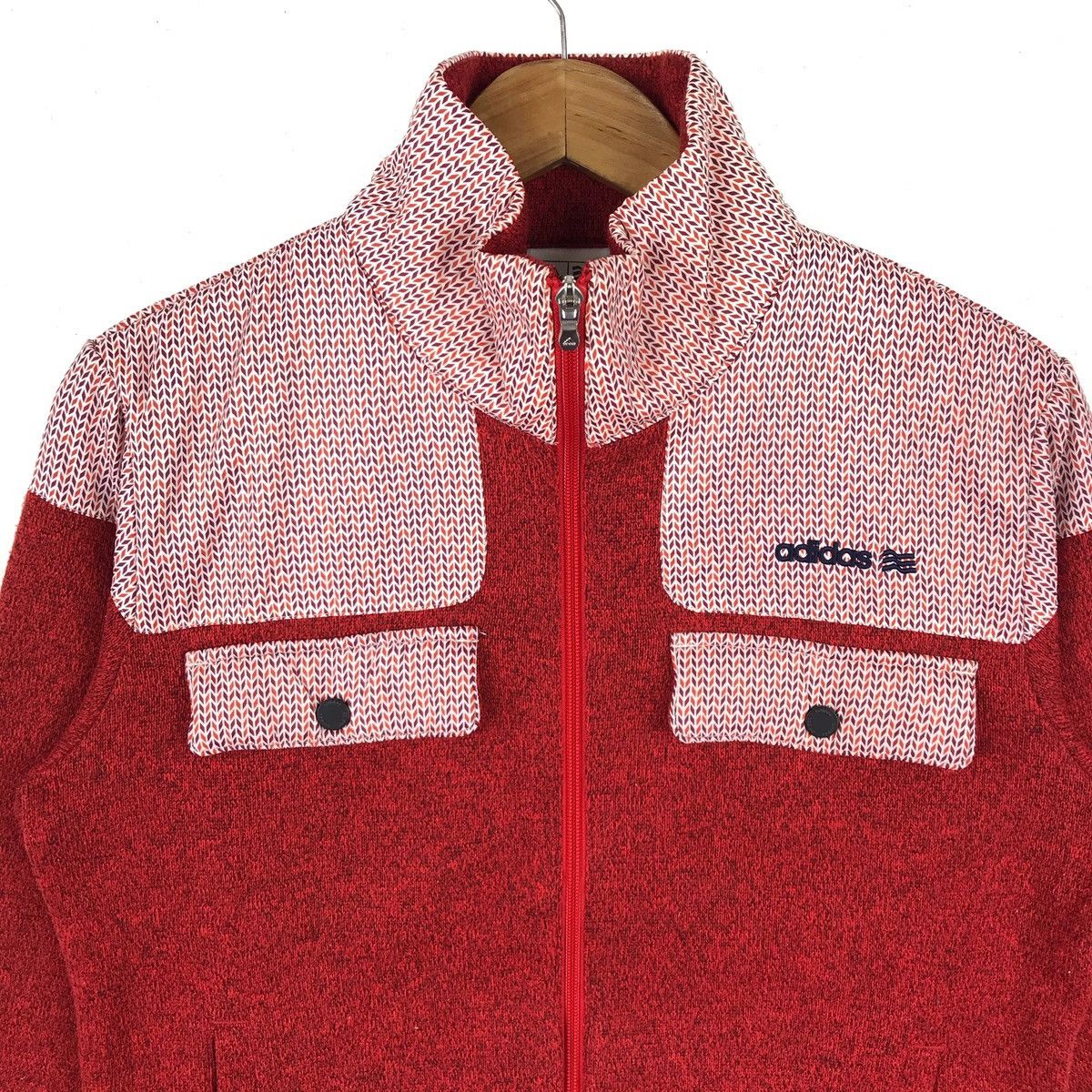 Adidas Vintage Adidas Minimalist Zip Up Jacket Size US M / EU 48-50 / 2 - 2 Thumbnail