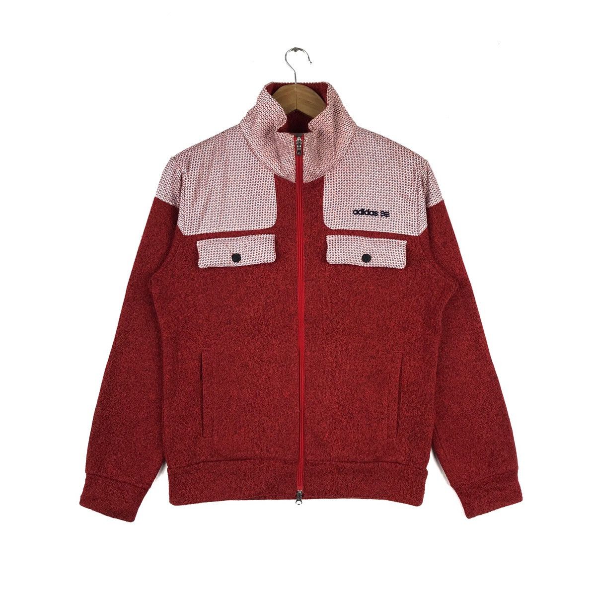 Adidas Vintage Adidas Minimalist Zip Up Jacket Size US M / EU 48-50 / 2 - 1 Thumbnail