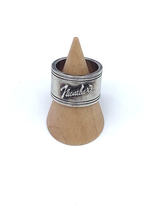 Number (N)ine 925 Fender Logo Ring Size ONE SIZE - 1 Thumbnail