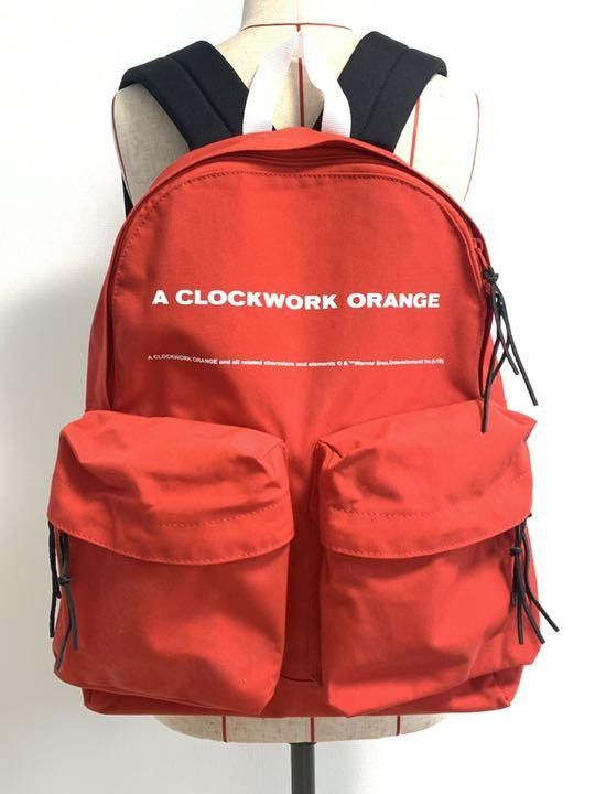 image of Undercover Aw19 "a Clockwork Orange" Backpack in Red, Men's