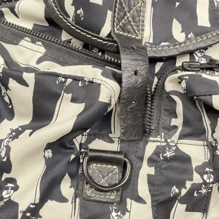 Issey Miyake Rare Men In suit Camouflage Printed Backpack Size ONE SIZE - 2 Thumbnail
