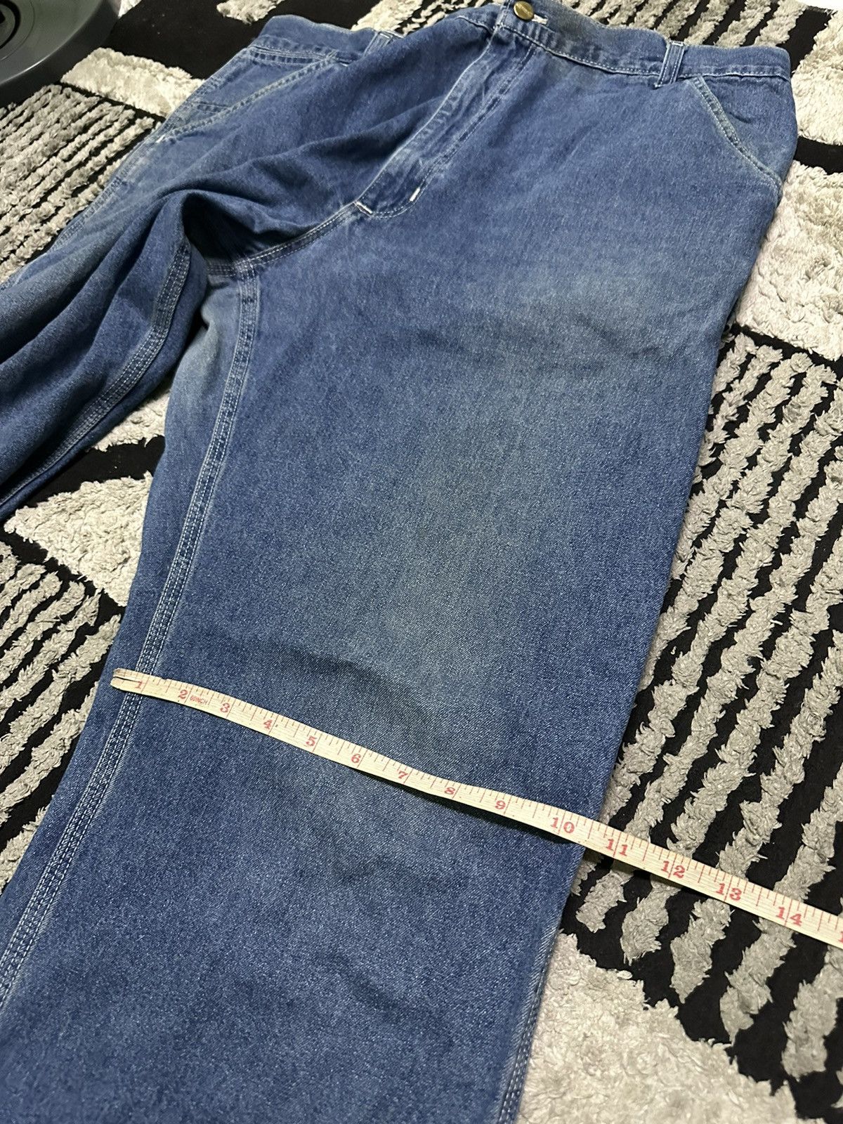 Carhartt 36x32 Carhartt carpenter denim jeans Size US 36 / EU 52 - 9 Thumbnail