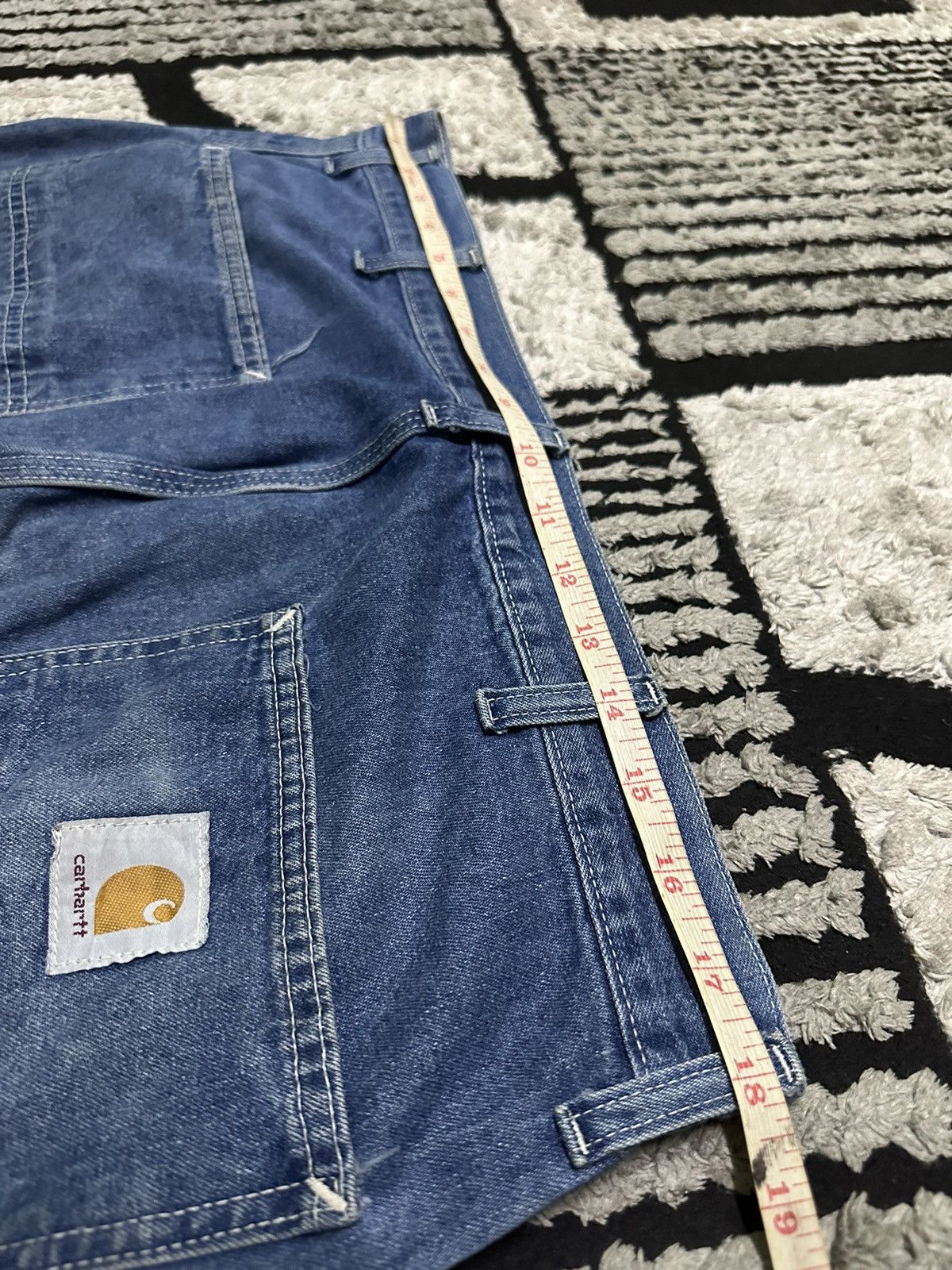 Carhartt 36x32 Carhartt carpenter denim jeans Size US 36 / EU 52 - 5 Thumbnail