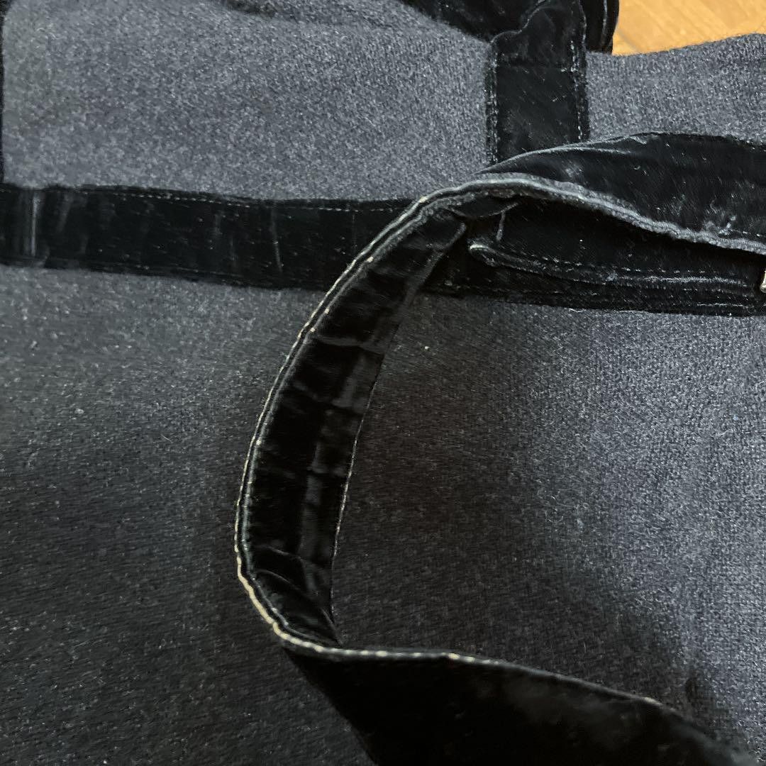 Comme des Garcons Felt Bondage Strap Wool Tote Bag Size ONE SIZE - 7 Thumbnail