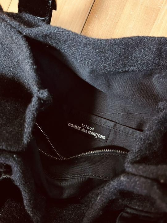 Comme des Garcons Felt Bondage Strap Wool Tote Bag Size ONE SIZE - 6 Thumbnail