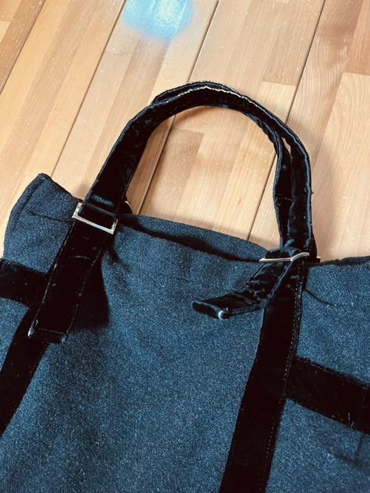 Comme des Garcons Felt Bondage Strap Wool Tote Bag Size ONE SIZE - 4 Thumbnail