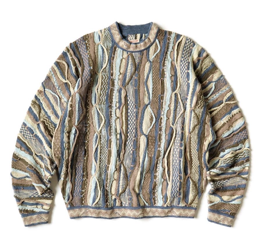 Kapital KAPITAL 7G knit Gaudy crew sweater brand new Size US L / EU 52-54 / 3 - 4 Thumbnail