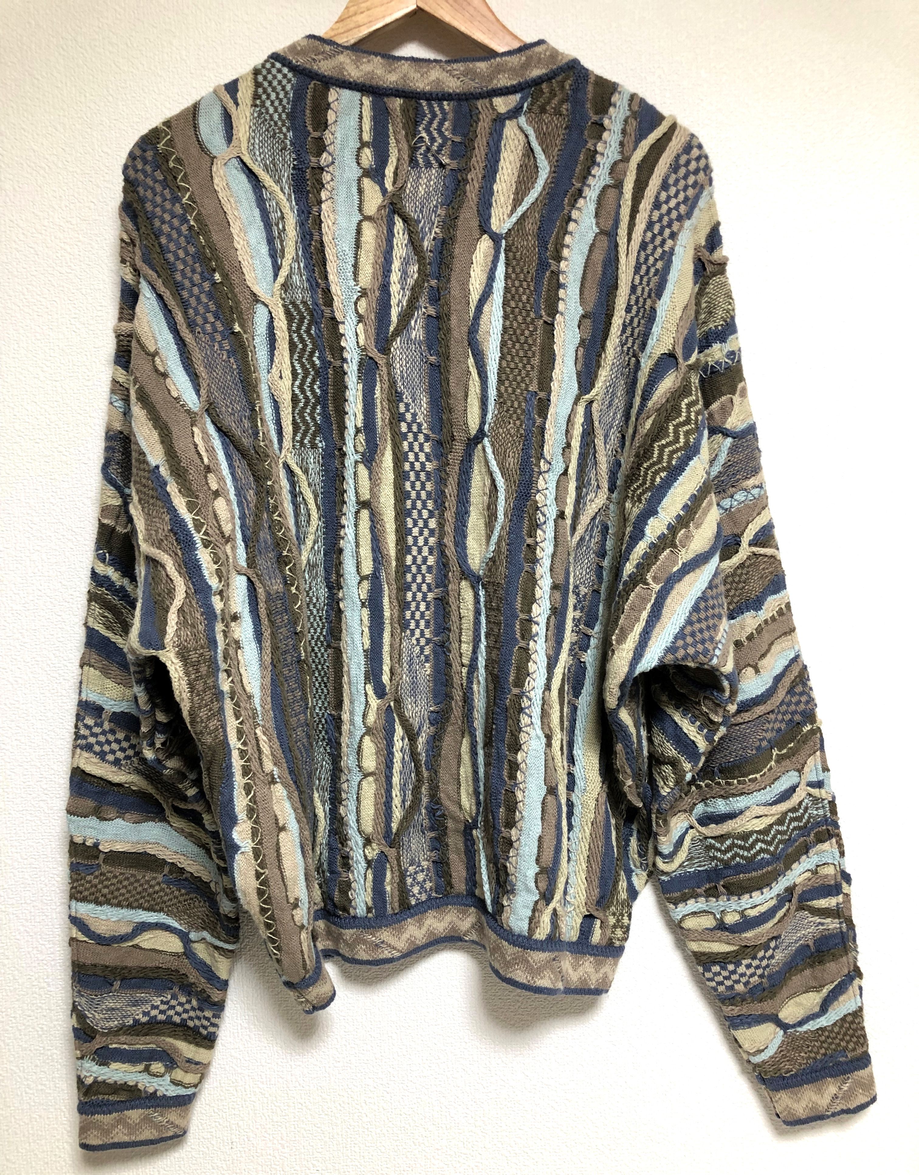Kapital KAPITAL 7G knit Gaudy crew sweater brand new Size US L / EU 52-54 / 3 - 2 Thumbnail