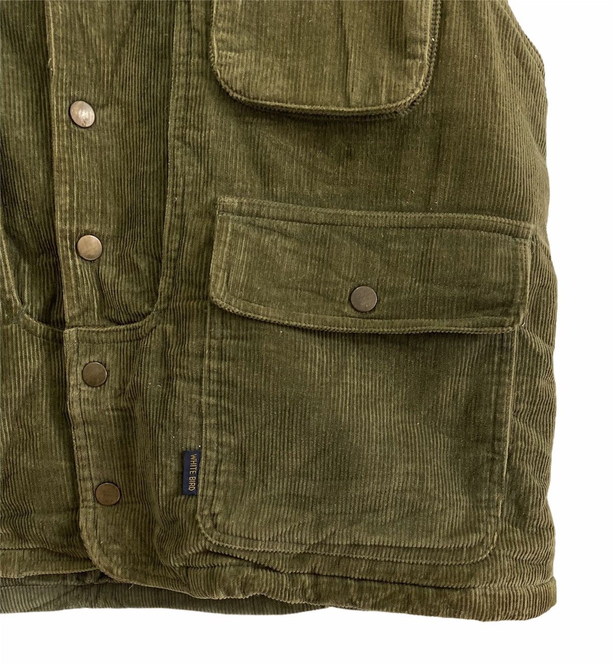 Japanese Brand Tactical Utility Multi Pocket Corduroy Vests Size US S / EU 44-46 / 1 - 6 Thumbnail