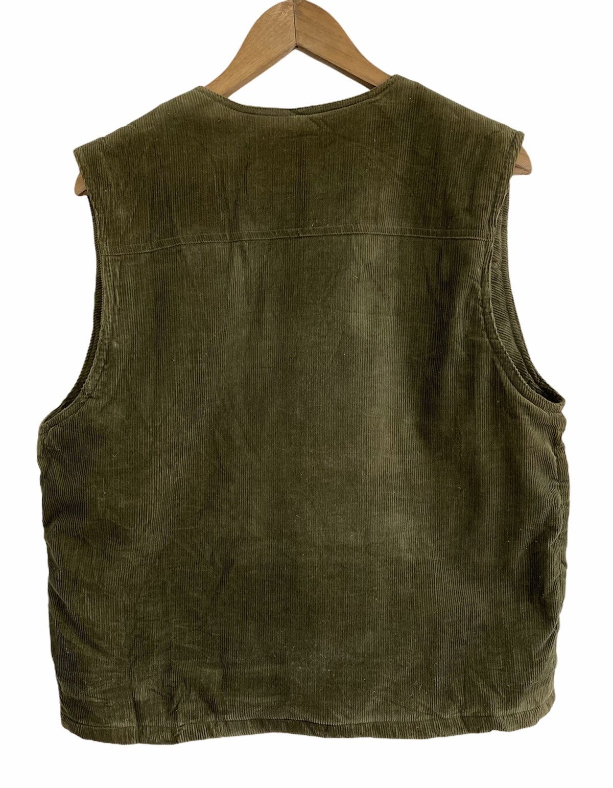 Japanese Brand Tactical Utility Multi Pocket Corduroy Vests Size US S / EU 44-46 / 1 - 2 Thumbnail