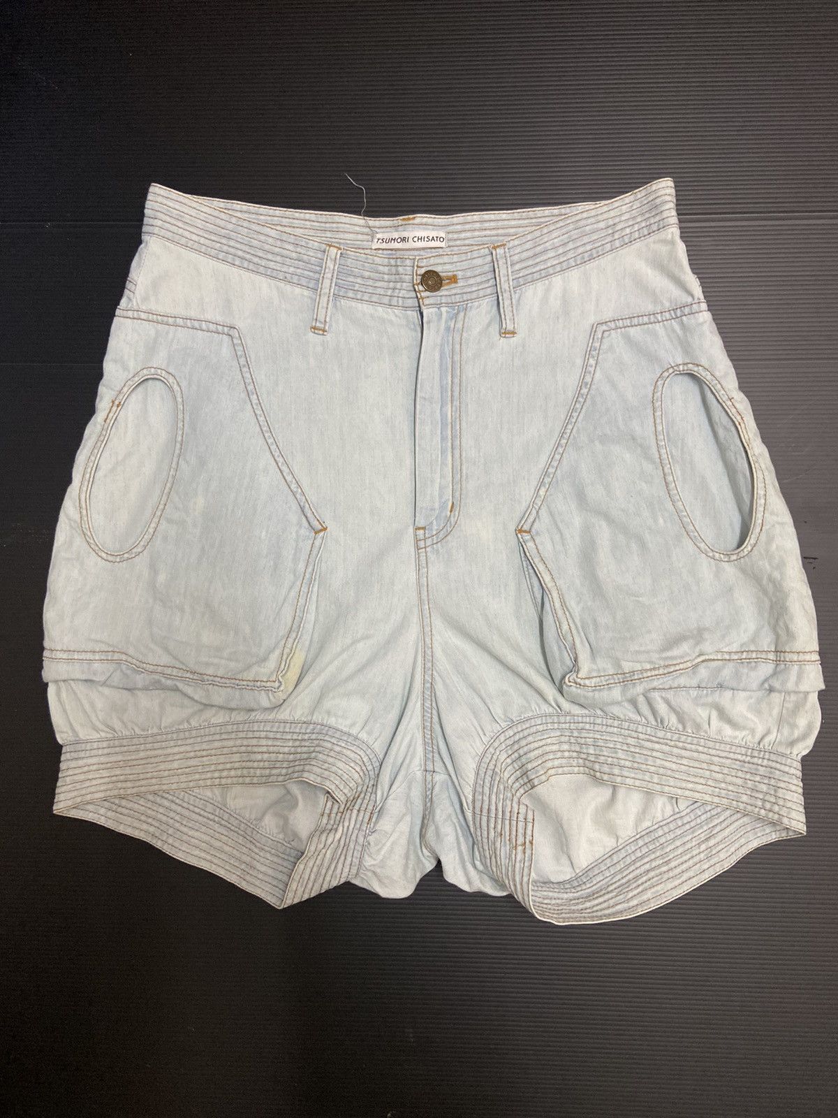 Issey Miyake × Tsumori Chisato Lot 2 Issey Miyake Tsumori Chisato Wide Pocket Cargo Pants Size US 30 / EU 46 - 3 Thumbnail