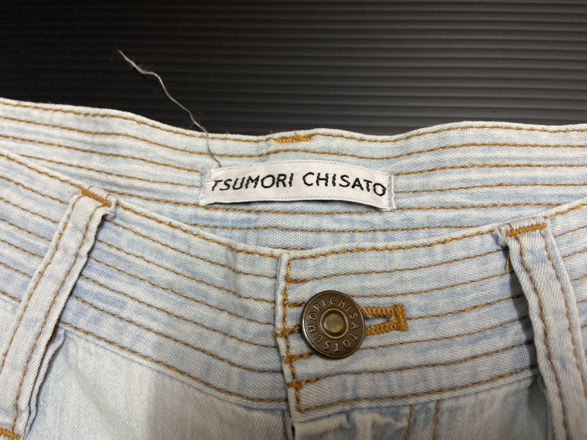 Issey Miyake × Tsumori Chisato Lot 2 Issey Miyake Tsumori Chisato Wide Pocket Cargo Pants Size US 30 / EU 46 - 8 Thumbnail