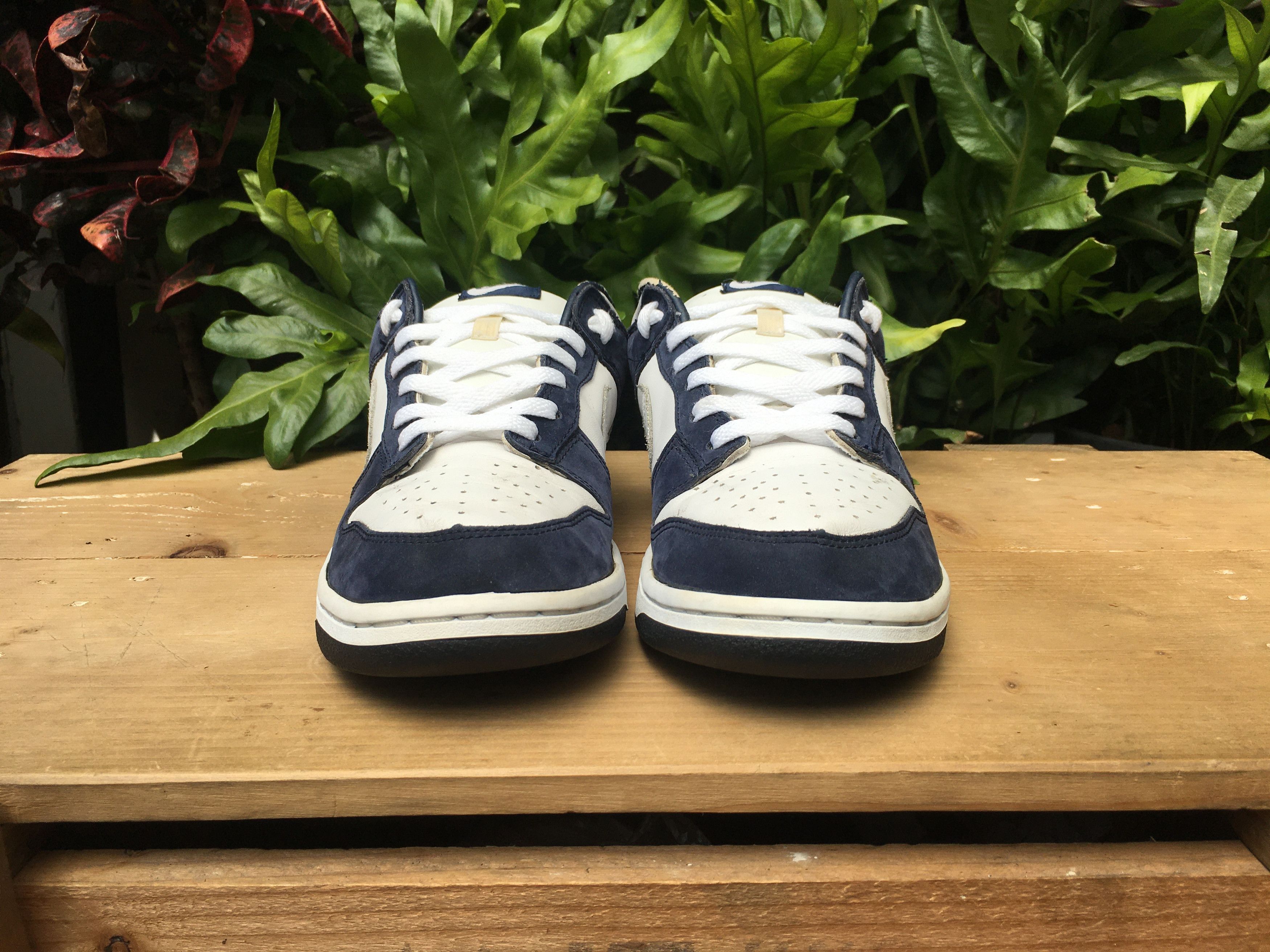 Nike × Vintage 🔥 Vintage Nike Dunk Low Pro B White Obsidian 2003 Size US 11 / EU 44 - 6 Thumbnail