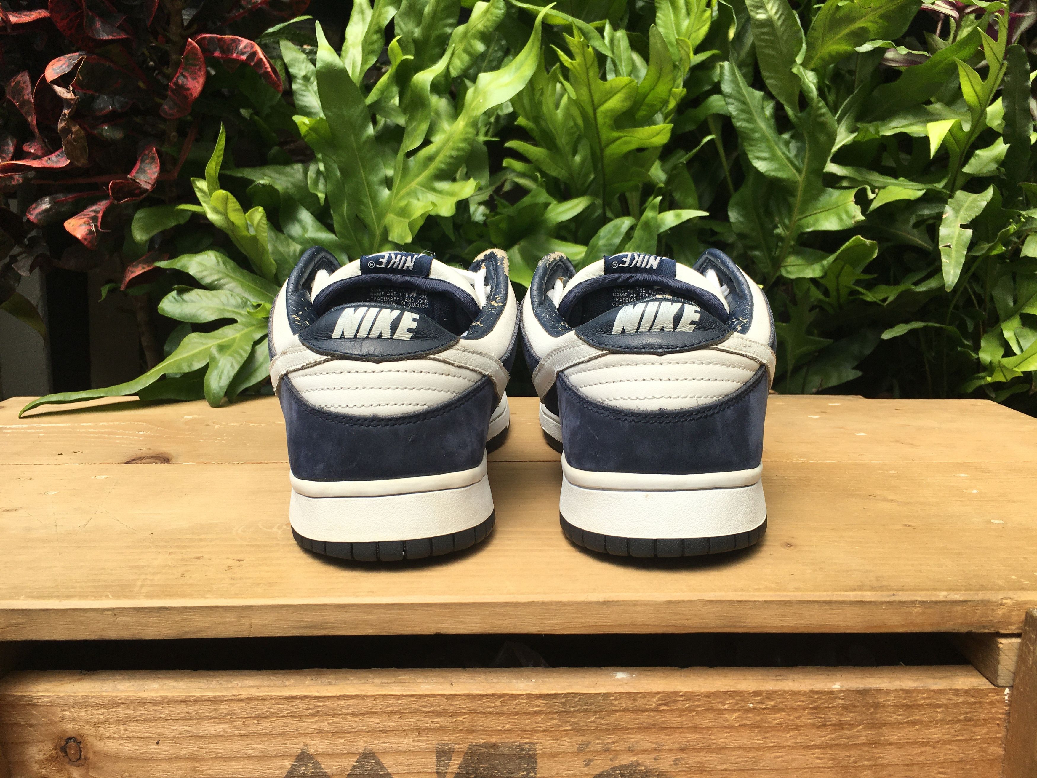 Nike × Vintage 🔥 Vintage Nike Dunk Low Pro B White Obsidian 2003 Size US 11 / EU 44 - 10 Thumbnail
