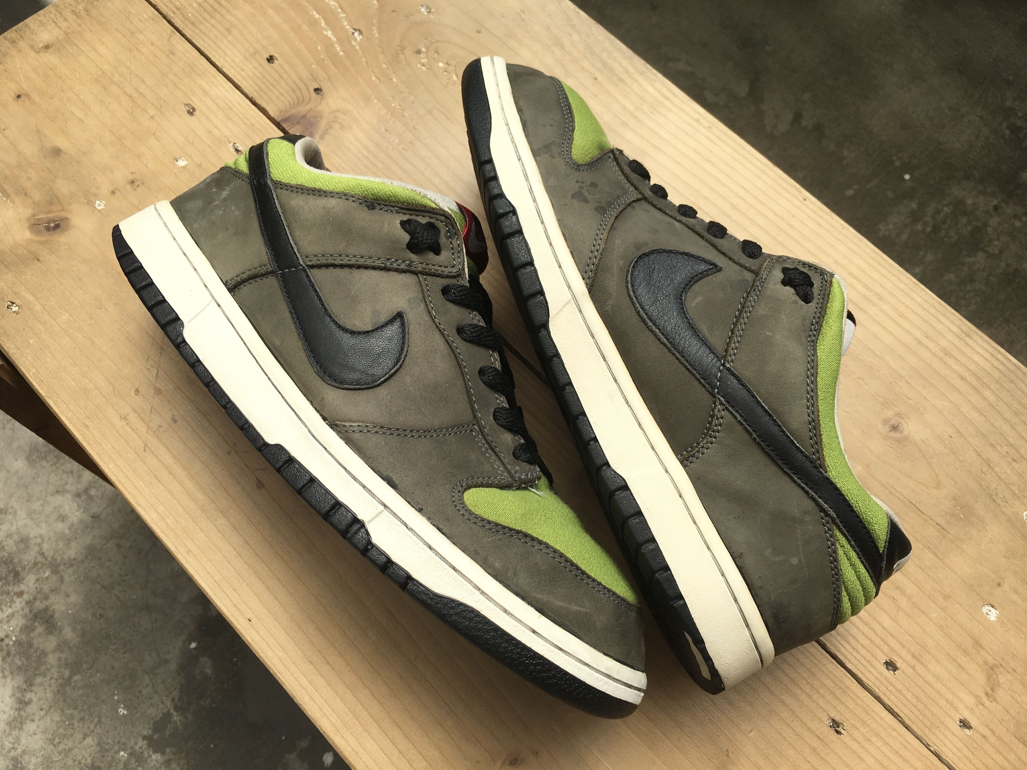 Nike 🔥 Rare Vintage Nike Dunk Low Pro Kermit 2004 Size US 10 / EU 43 - 18 Thumbnail