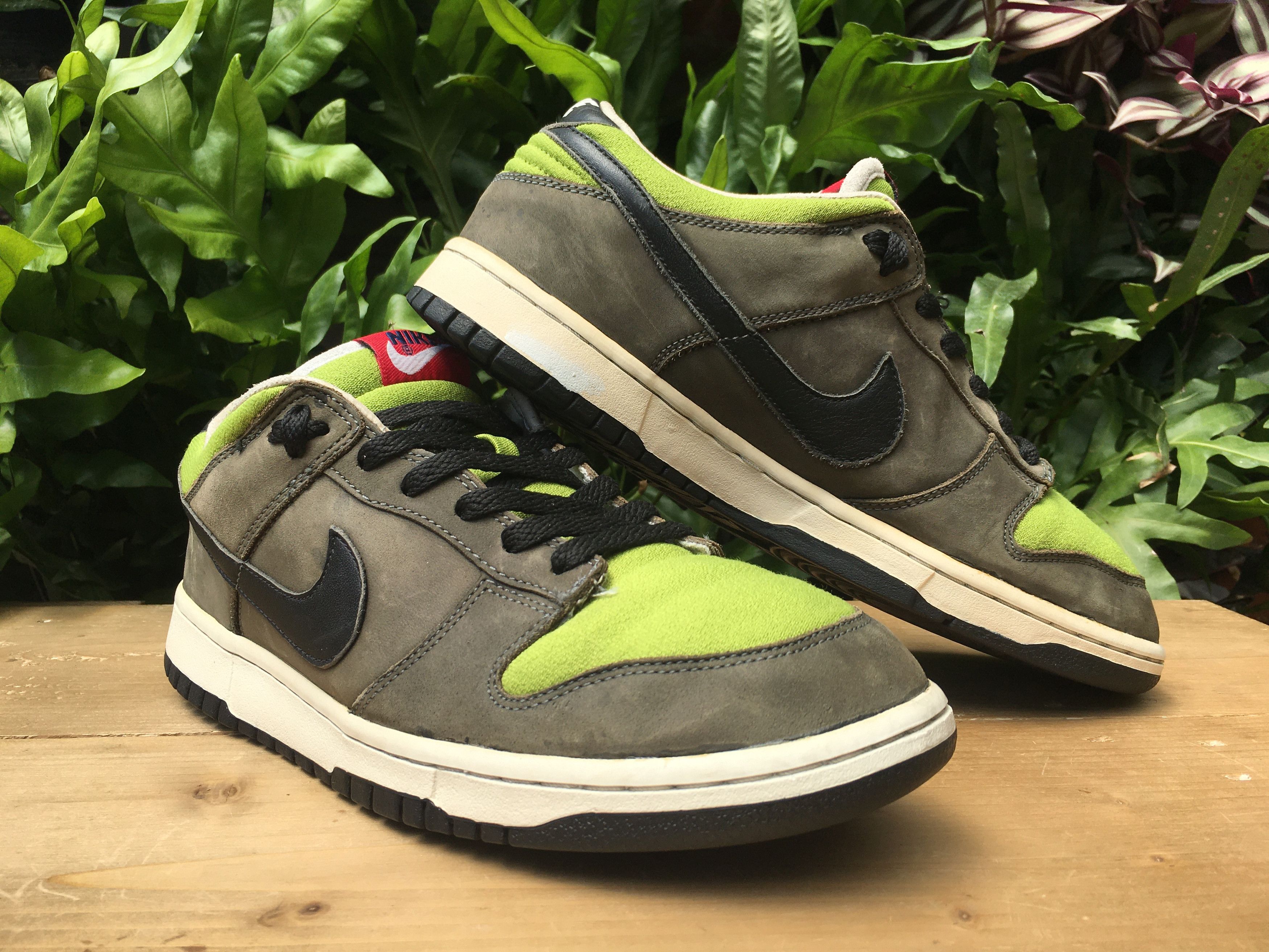 Nike 🔥 Rare Vintage Nike Dunk Low Pro Kermit 2004 Size US 10 / EU 43 - 5 Thumbnail