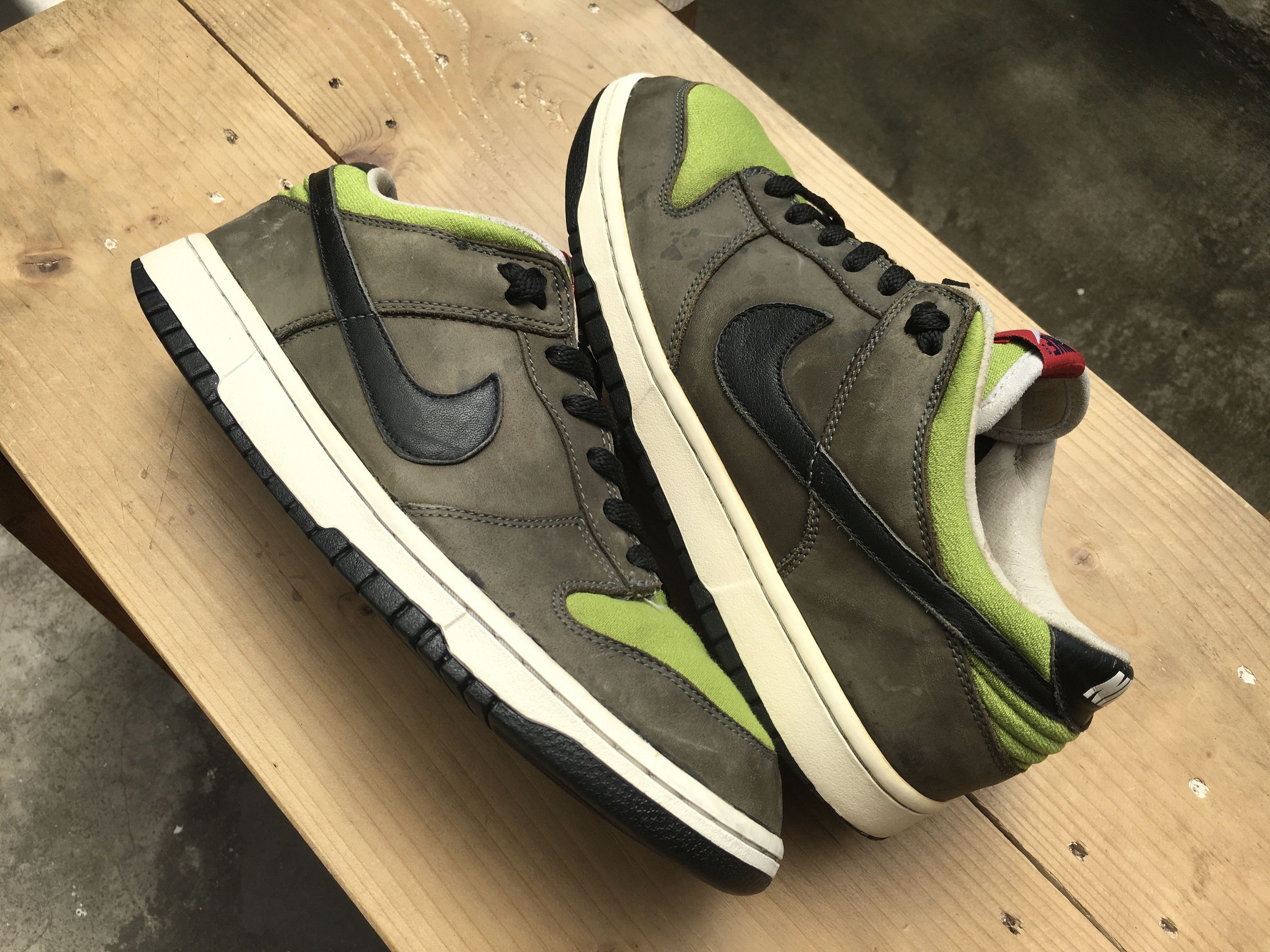 Nike 🔥 Rare Vintage Nike Dunk Low Pro Kermit 2004 Size US 10 / EU 43 - 19 Thumbnail