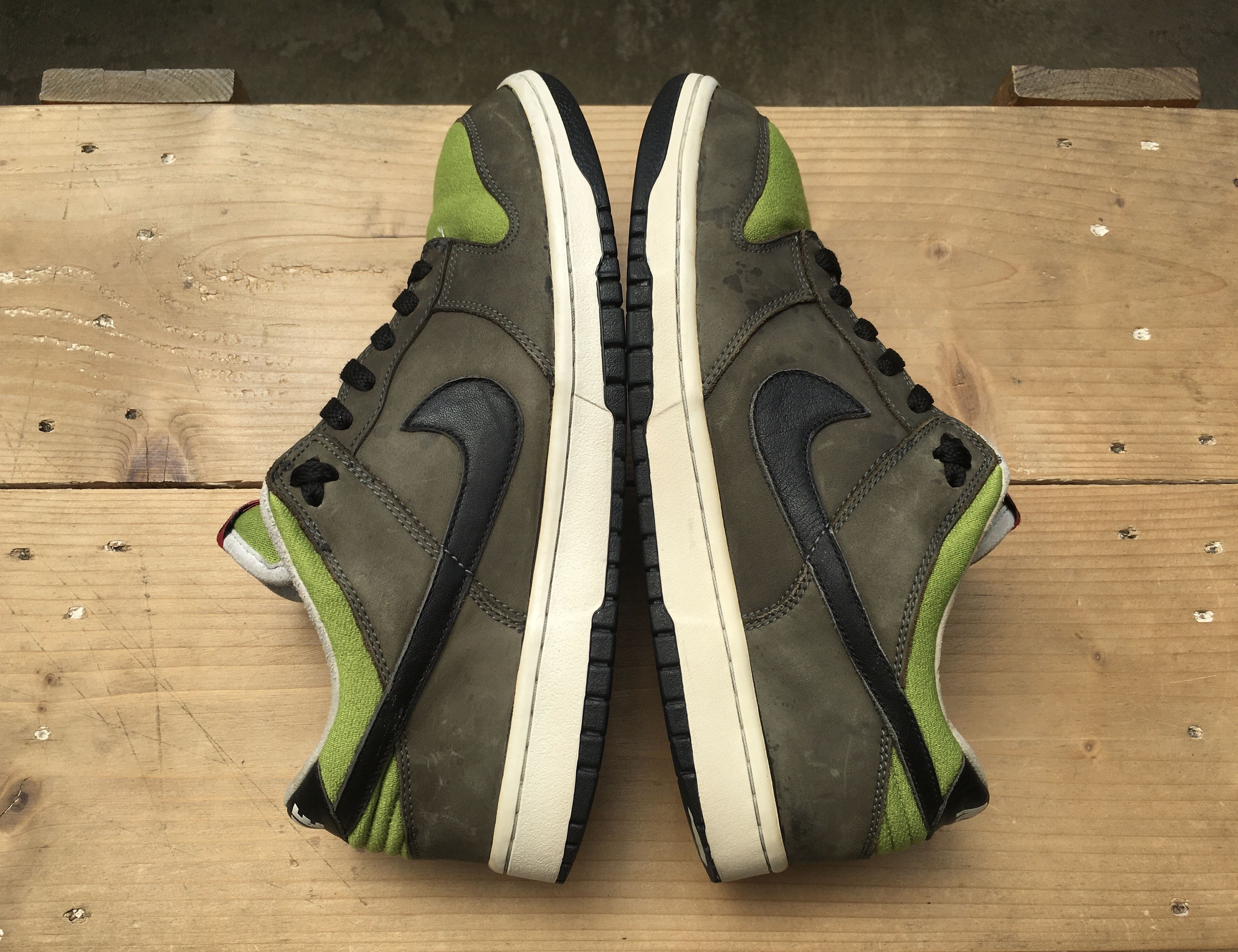Nike 🔥 Rare Vintage Nike Dunk Low Pro Kermit 2004 Size US 10 / EU 43 - 20 Thumbnail