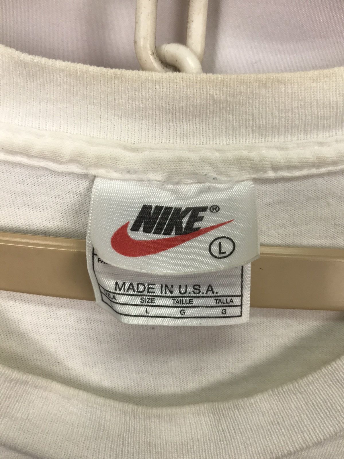 Nike × Vintage Vintage Y2K nike tee Size US L / EU 52-54 / 3 - 3 Thumbnail