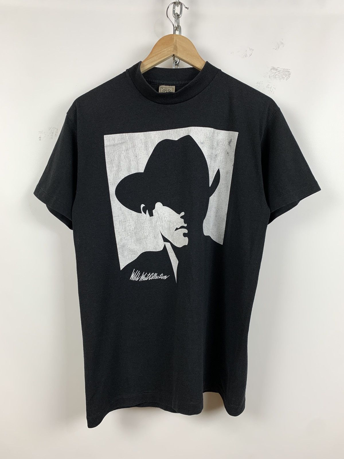 Marlboro 90s Vintage Marlboro Wild West Collection Mock Neck T-Shirt Size US M / EU 48-50 / 2 - 4 Thumbnail