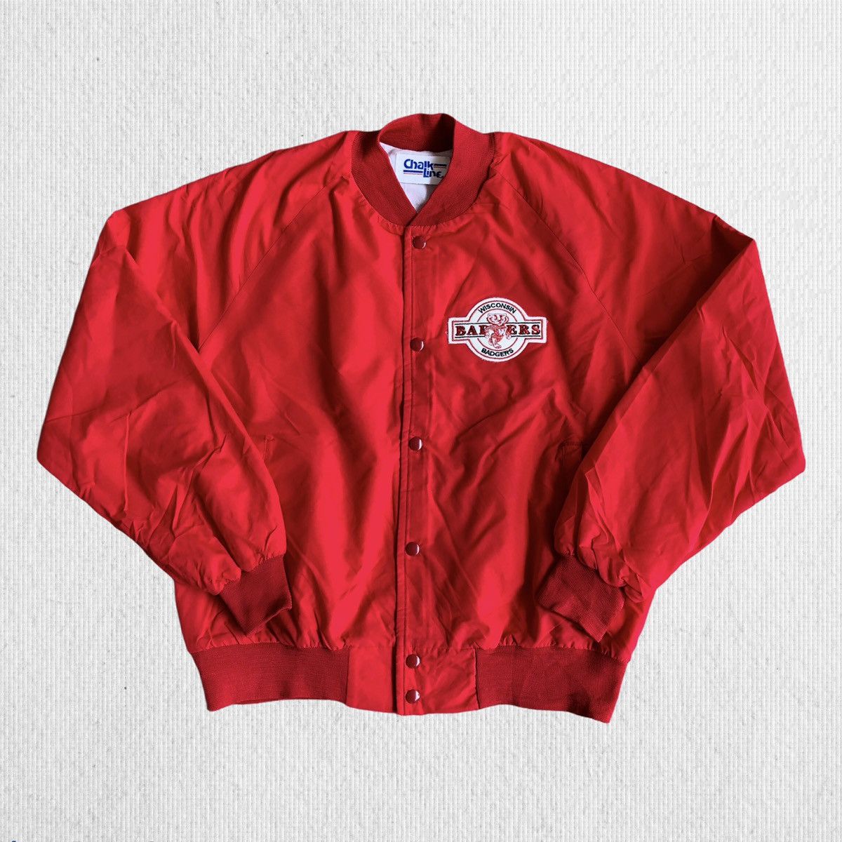 Chalk Line × Vintage Vintage Wisconsin Badgers Light Jacket Size US L / EU 52-54 / 3 - 1 Thumbnail