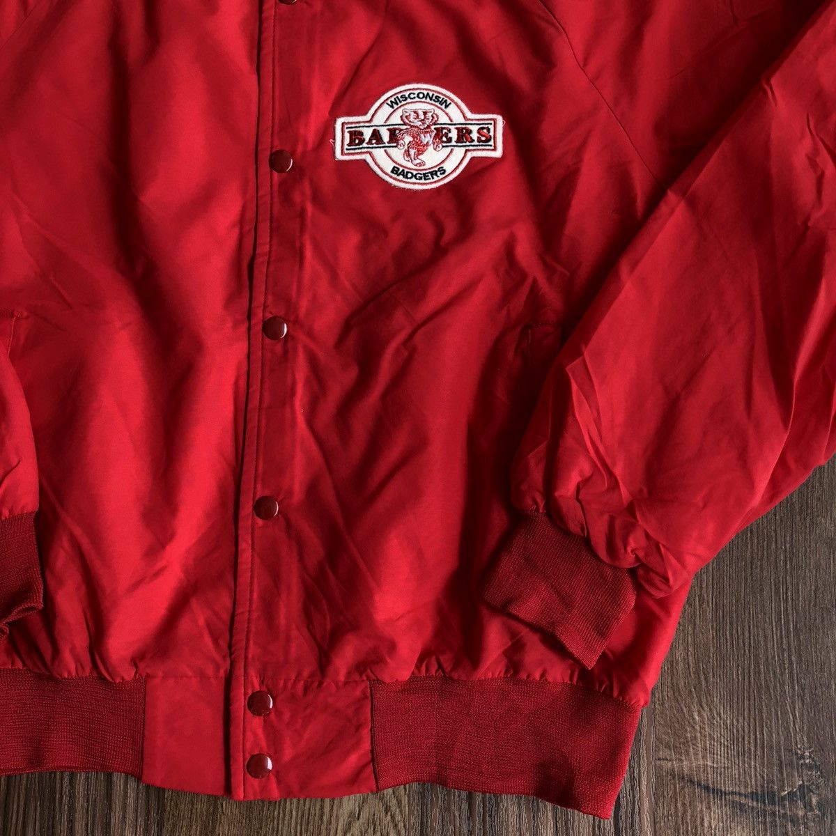 Chalk Line × Vintage Vintage Wisconsin Badgers Light Jacket Size US L / EU 52-54 / 3 - 2 Thumbnail