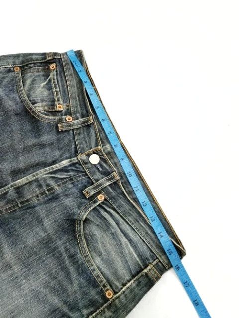 Levi's Vintage Levi's 501 Straight Leg Distressed Jeans 31x32 Size US 31 - 5 Thumbnail